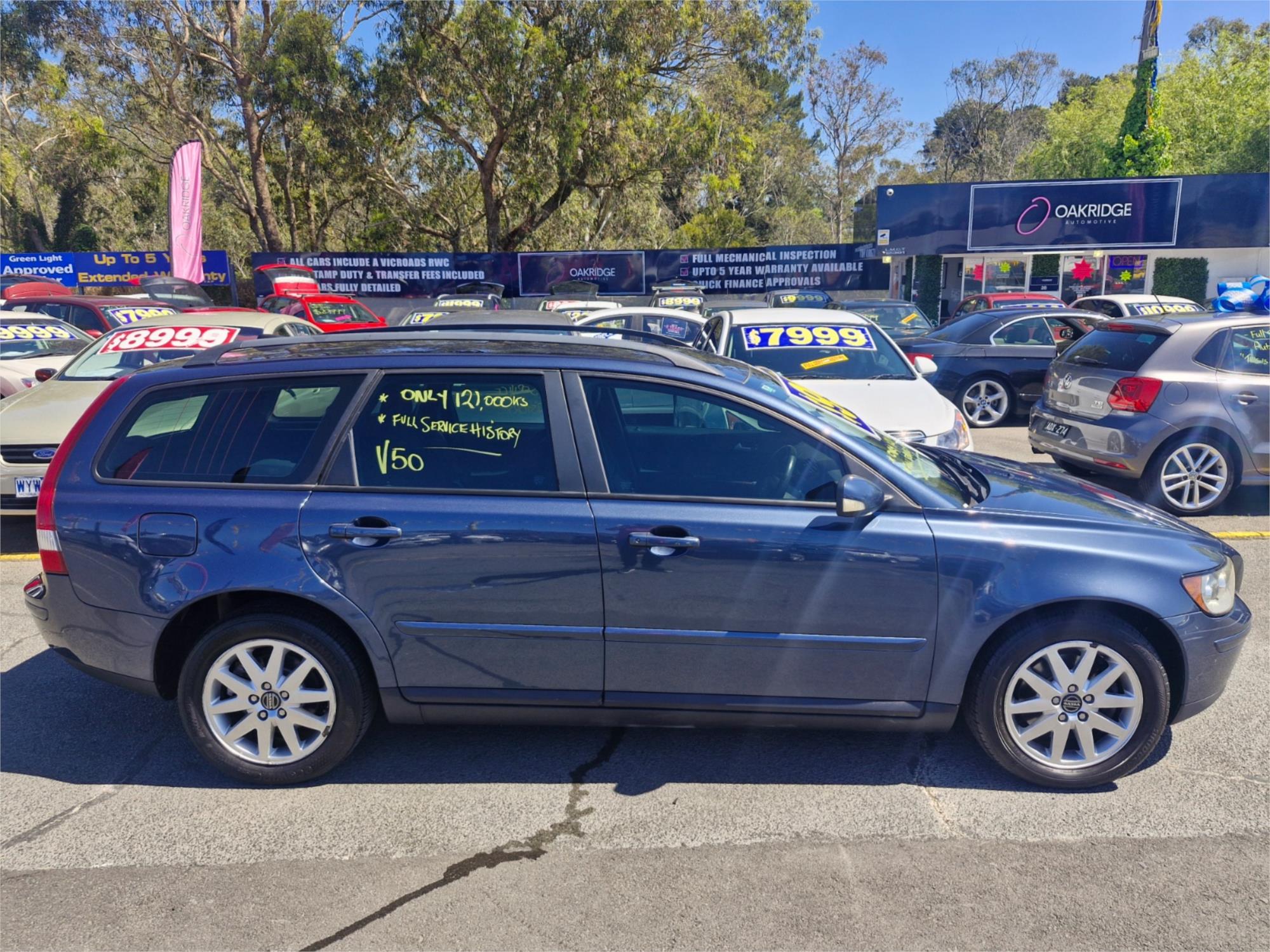 2006 VOLVO V50 MY06 2.4 S 5 SP AUTOMATIC GEARTRONIC 4D WAGON