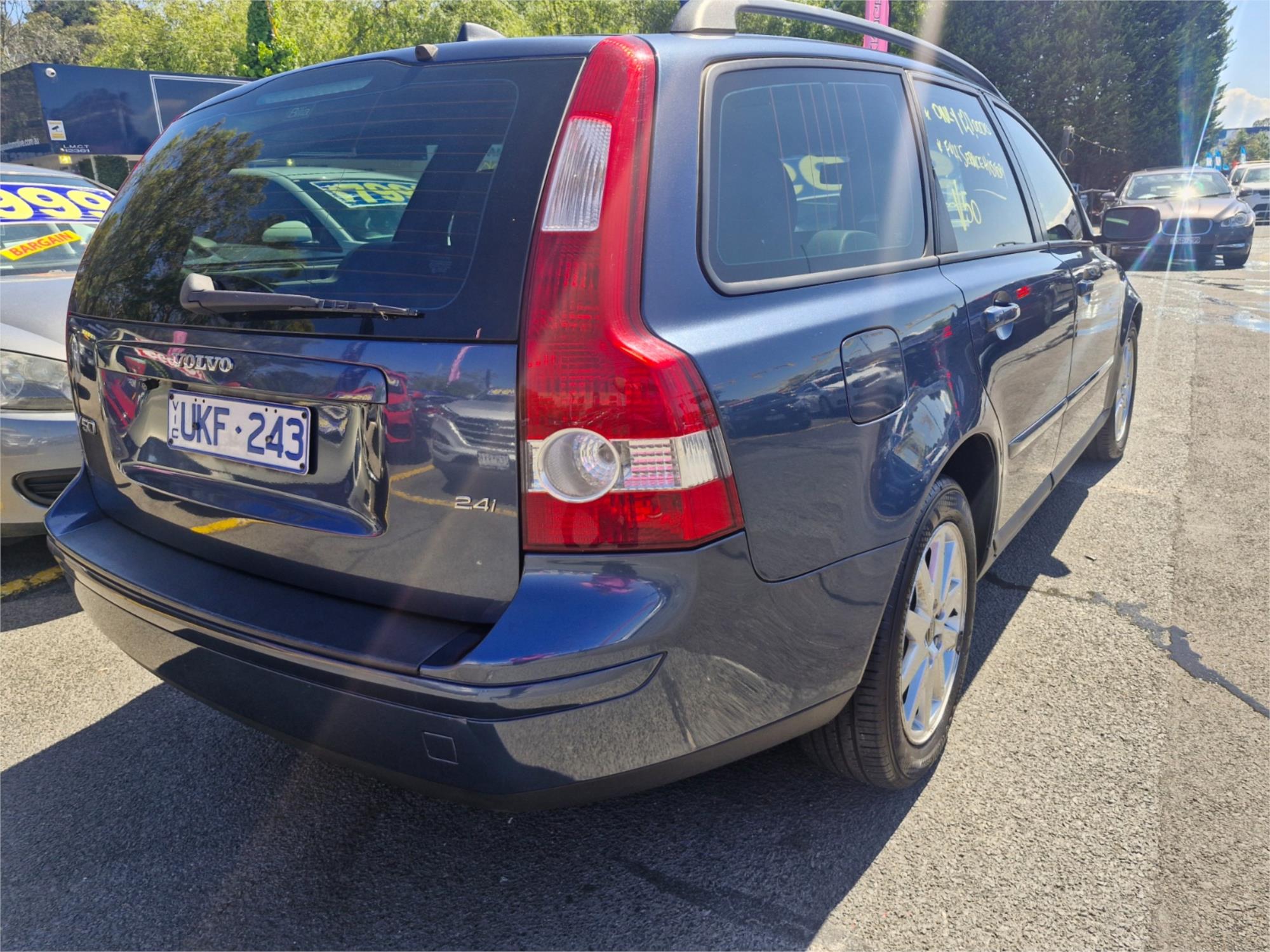 2006 VOLVO V50 MY06 2.4 S 5 SP AUTOMATIC GEARTRONIC 4D WAGON