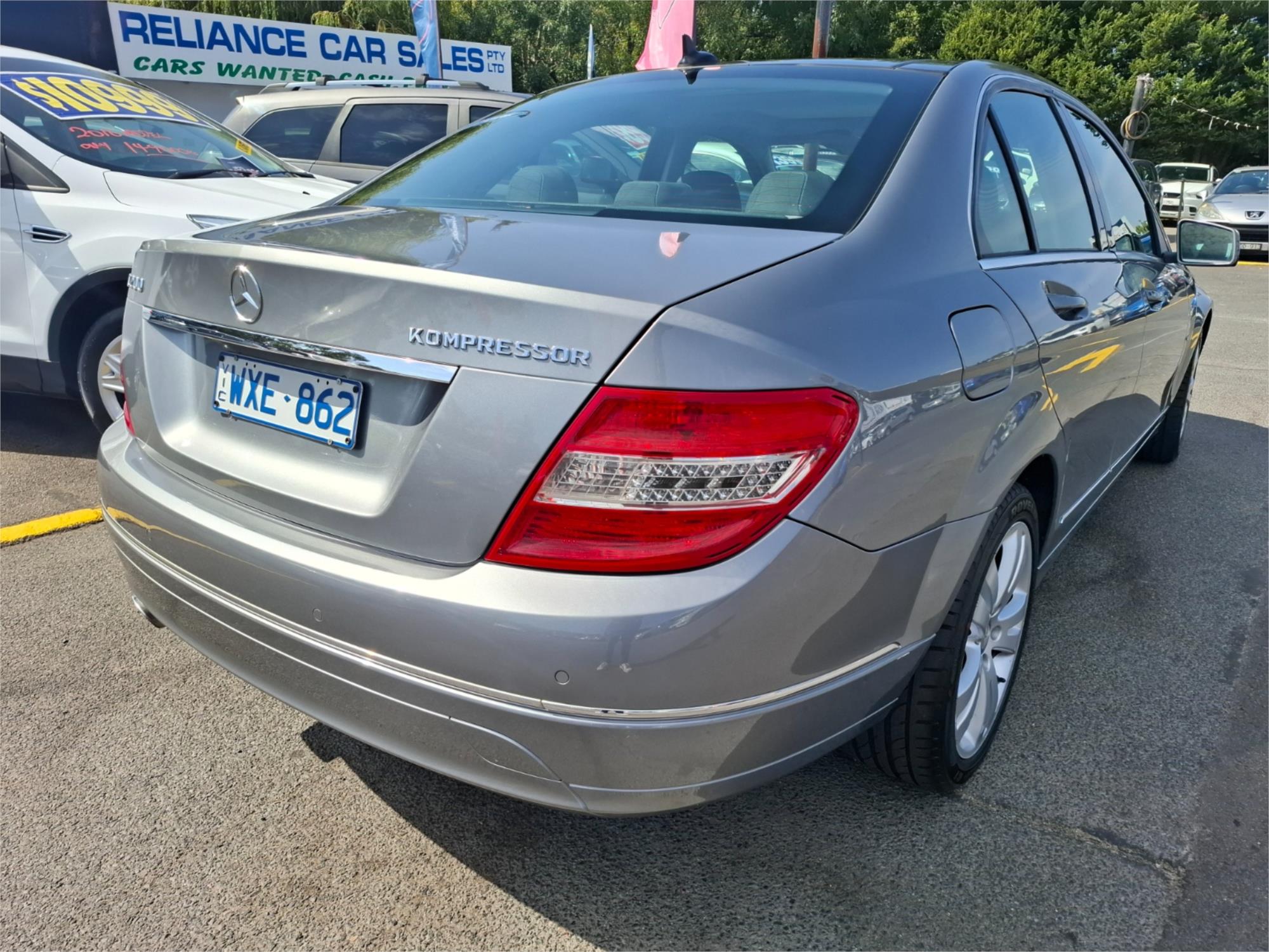 2009 MERCEDES-BENZ C200 W204 KOMPRESSOR CLASSIC 5 SP AUTOMATIC TIPSHIFT 4D SEDAN