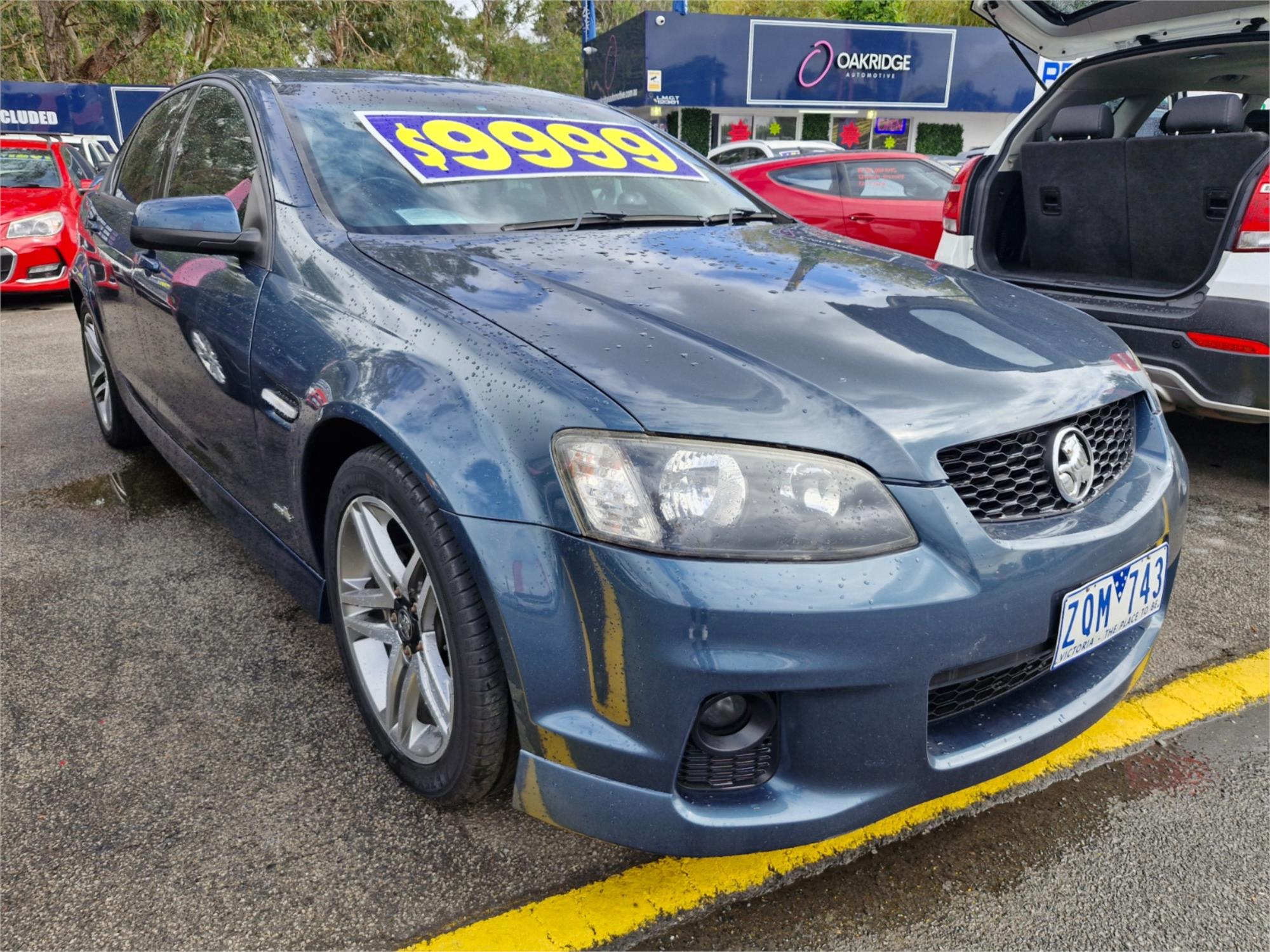 2010 HOLDEN COMMODORE VE II SV6 6 SP AUTOMATIC 4D SEDAN
