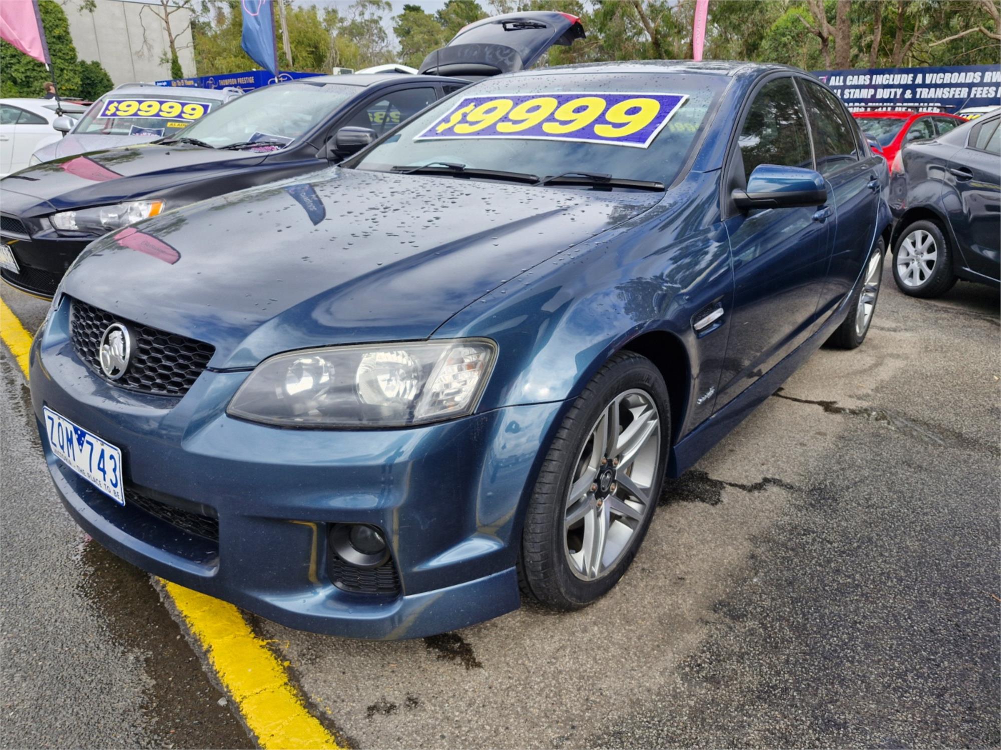 2010 HOLDEN COMMODORE VE II SV6 6 SP AUTOMATIC 4D SEDAN