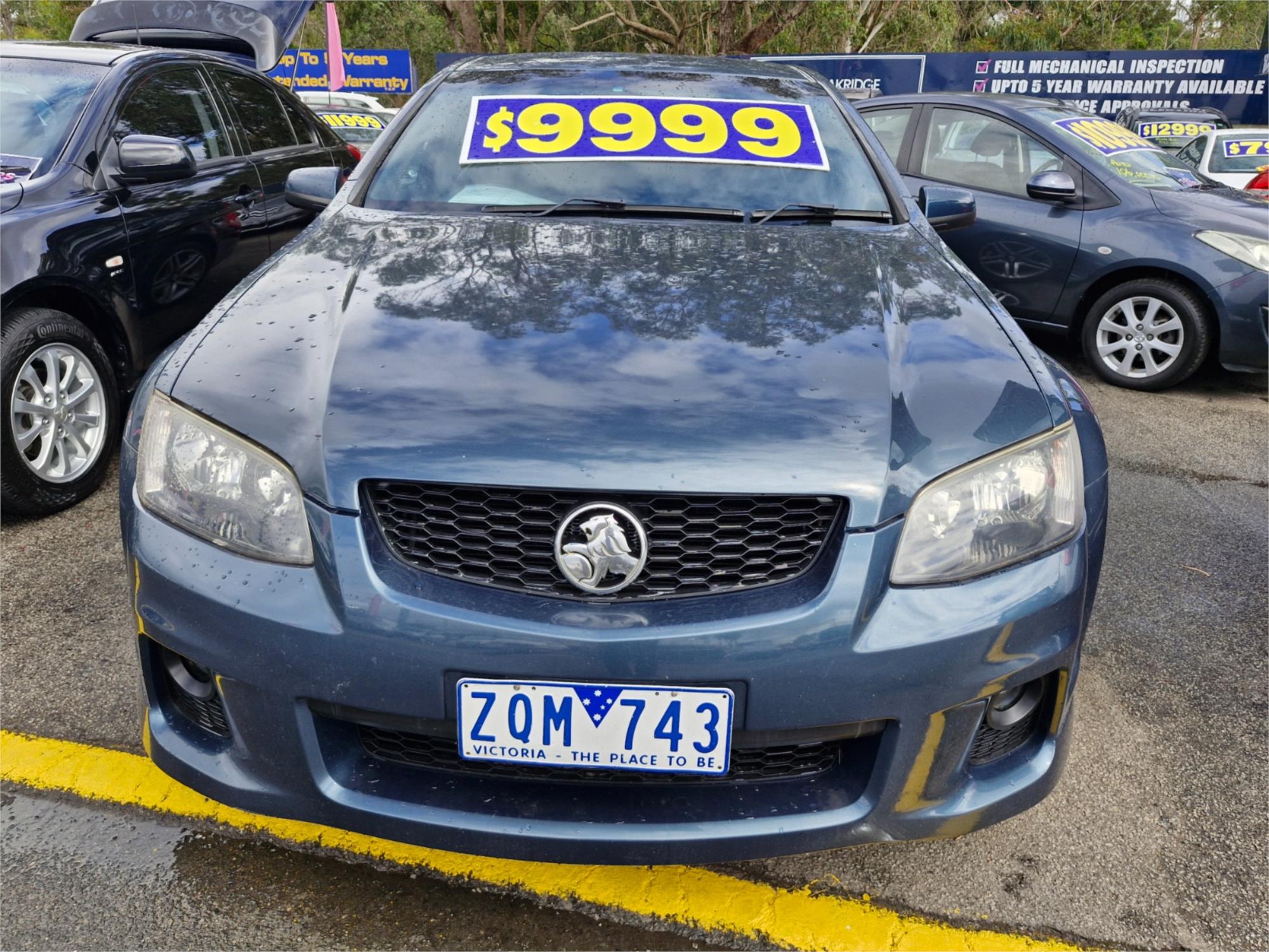 2010 HOLDEN COMMODORE VE II SV6 6 SP AUTOMATIC 4D SEDAN