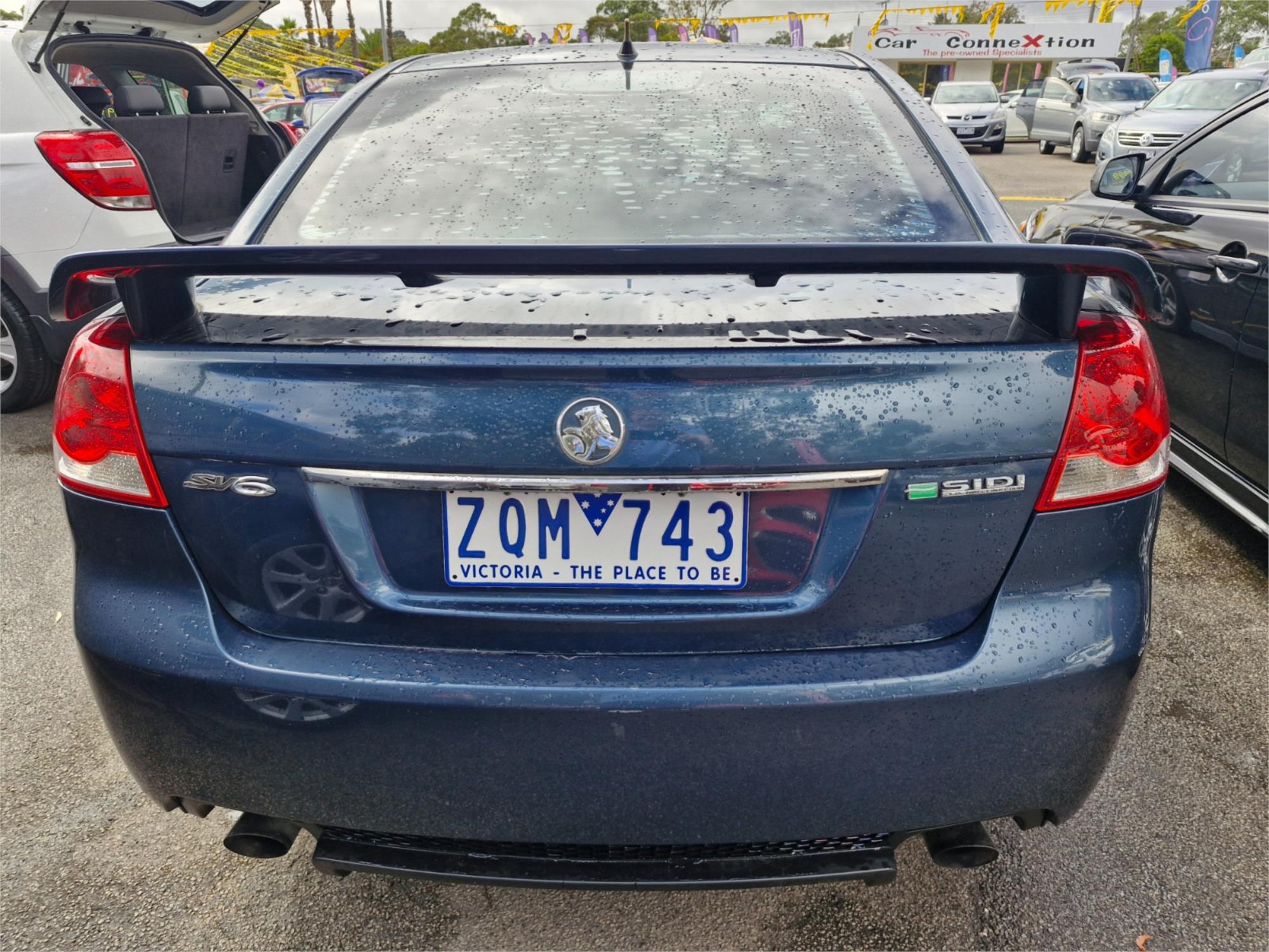 2010 HOLDEN COMMODORE VE II SV6 6 SP AUTOMATIC 4D SEDAN