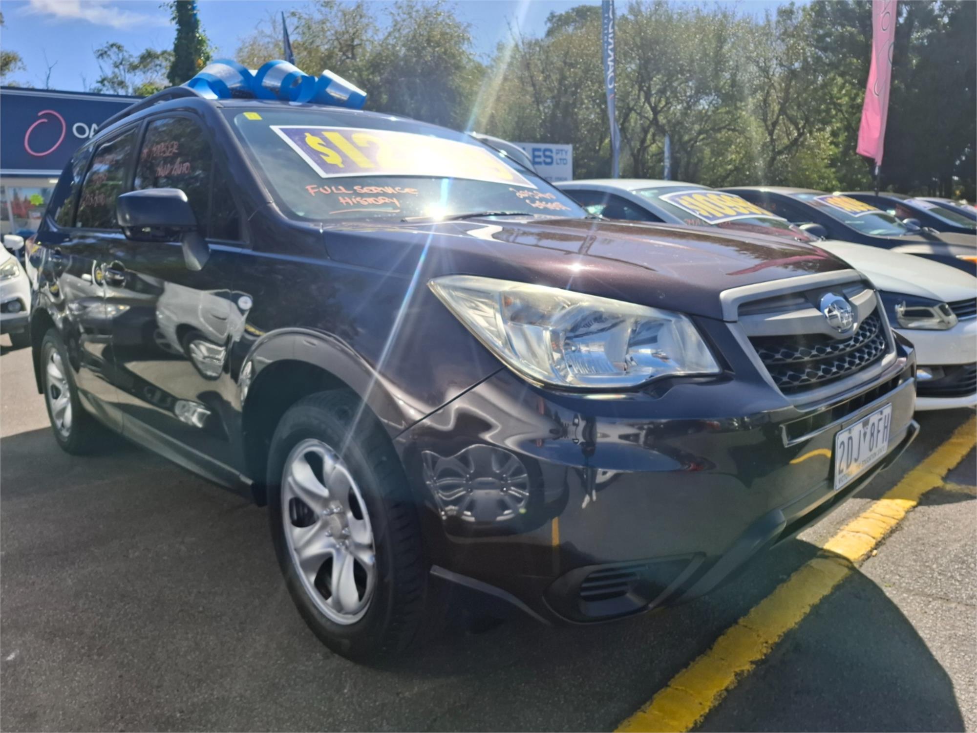 2013 SUBARU FORESTER MY13 2.5i CONTINUOUS VARIABLE 4D WAGON