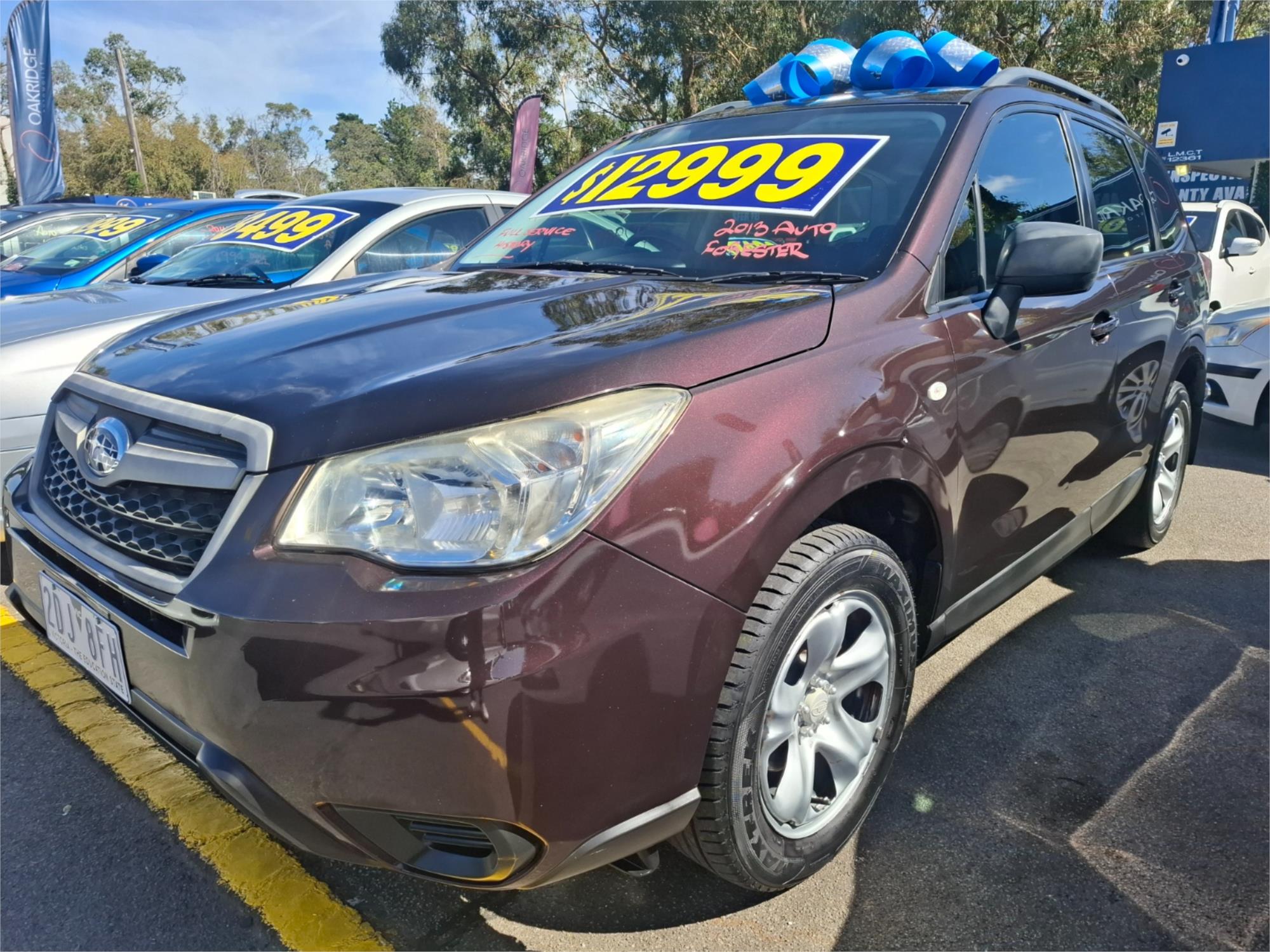 2013 SUBARU FORESTER MY13 2.5i CONTINUOUS VARIABLE 4D WAGON