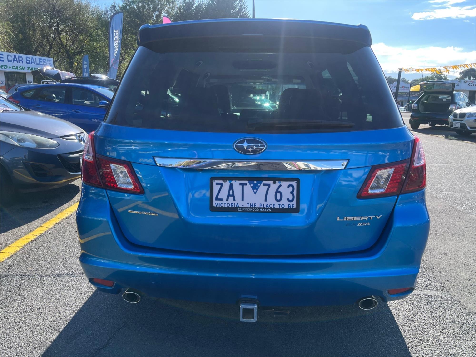 2010 SUBARU LIBERTY MY10 EXIGA CONTINUOUS VARIABLE 4D WAGON