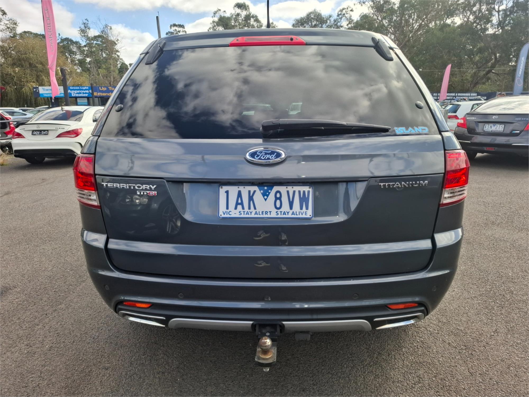 2013 FORD TERRITORY SZ TITANIUM (4x4) 6 SP AUTOMATIC 4D WAGON