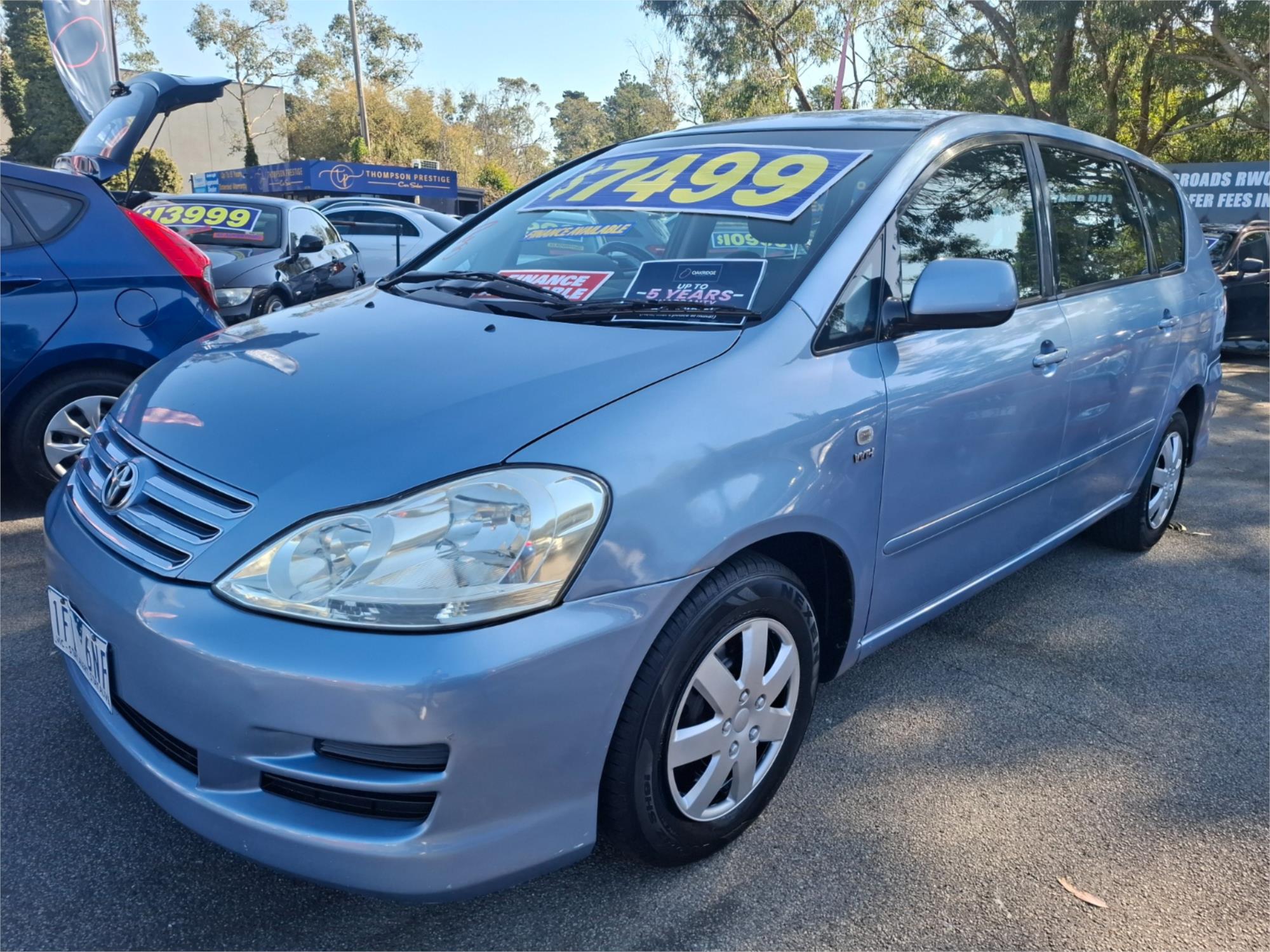 2004 TOYOTA AVENSIS ACM21R VERSO GLX 4 SP AUTOMATIC 4D WAGON