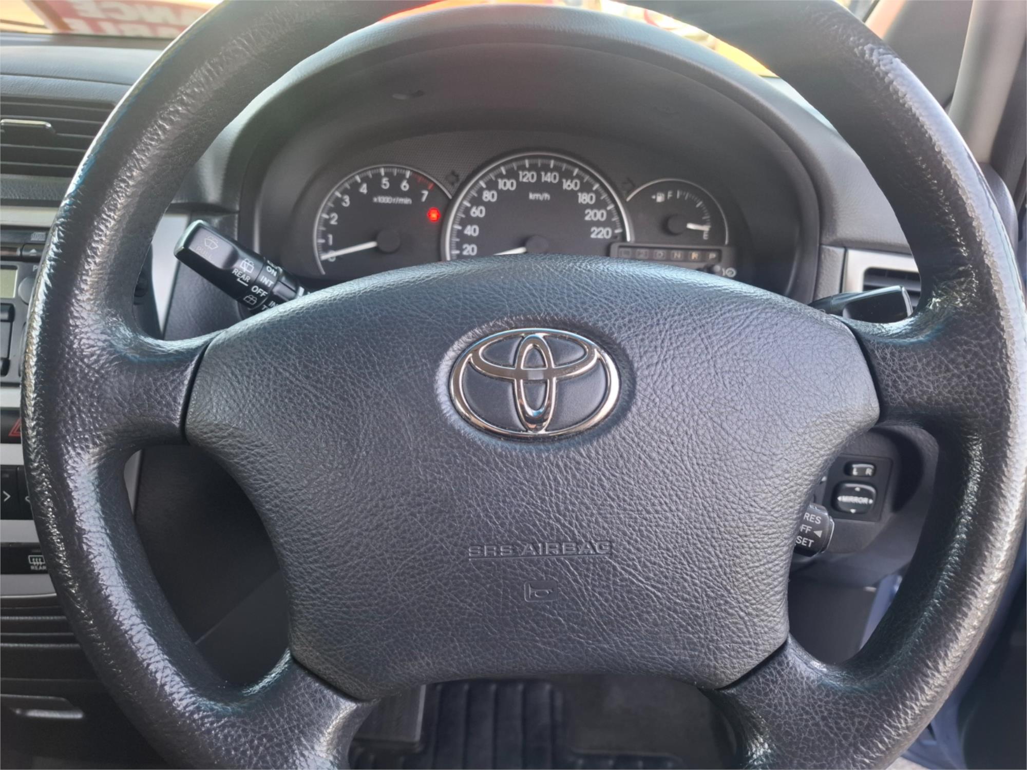 2004 TOYOTA AVENSIS ACM21R VERSO GLX 4 SP AUTOMATIC 4D WAGON