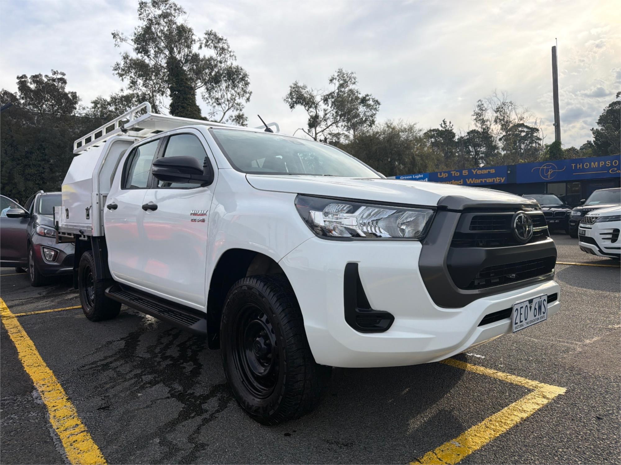 2020 TOYOTA HILUX GUN126R SR (4x4) 6 SP MANUAL C/CHAS