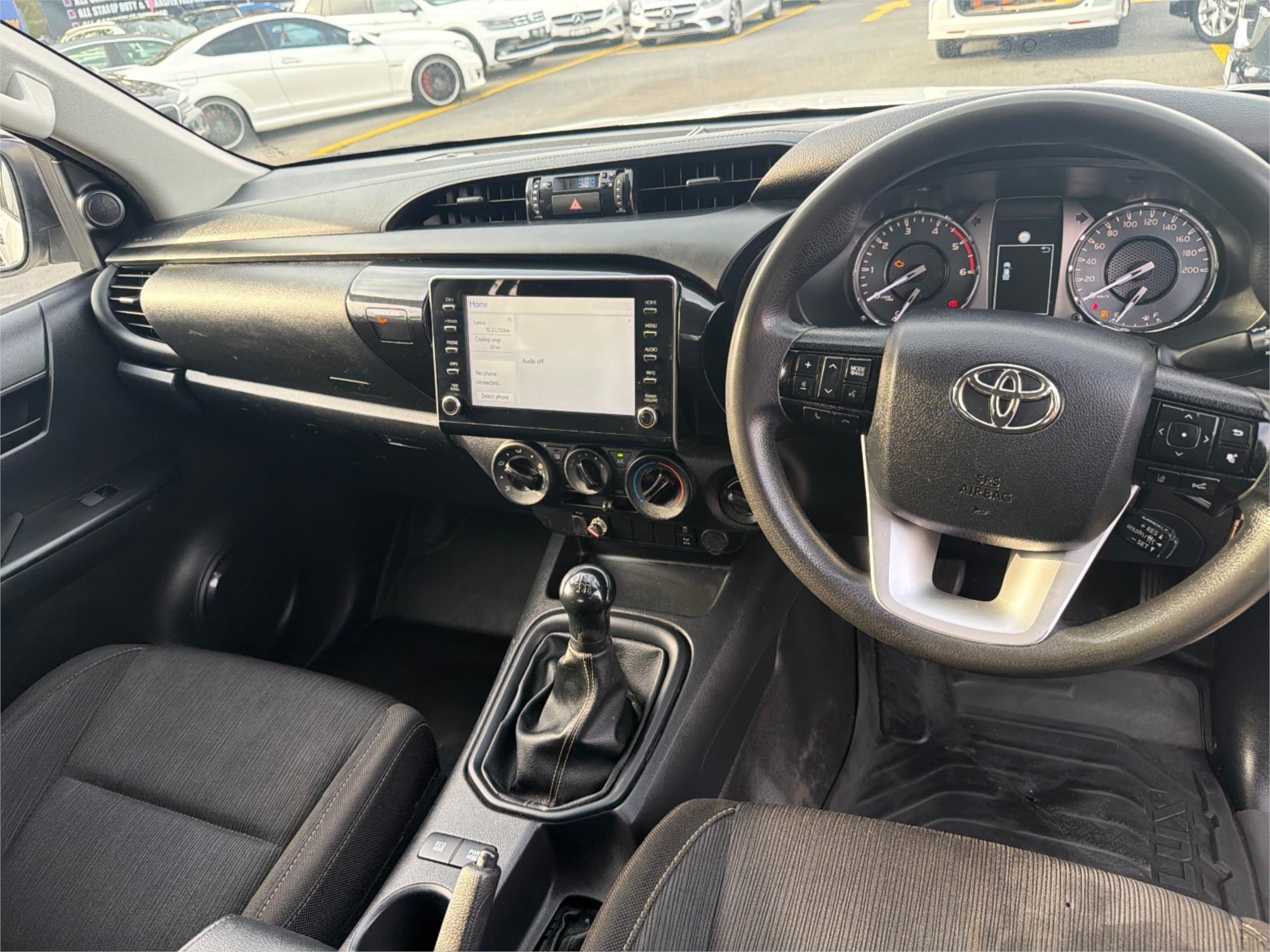 2020 TOYOTA HILUX GUN126R SR (4x4) 6 SP MANUAL C/CHAS
