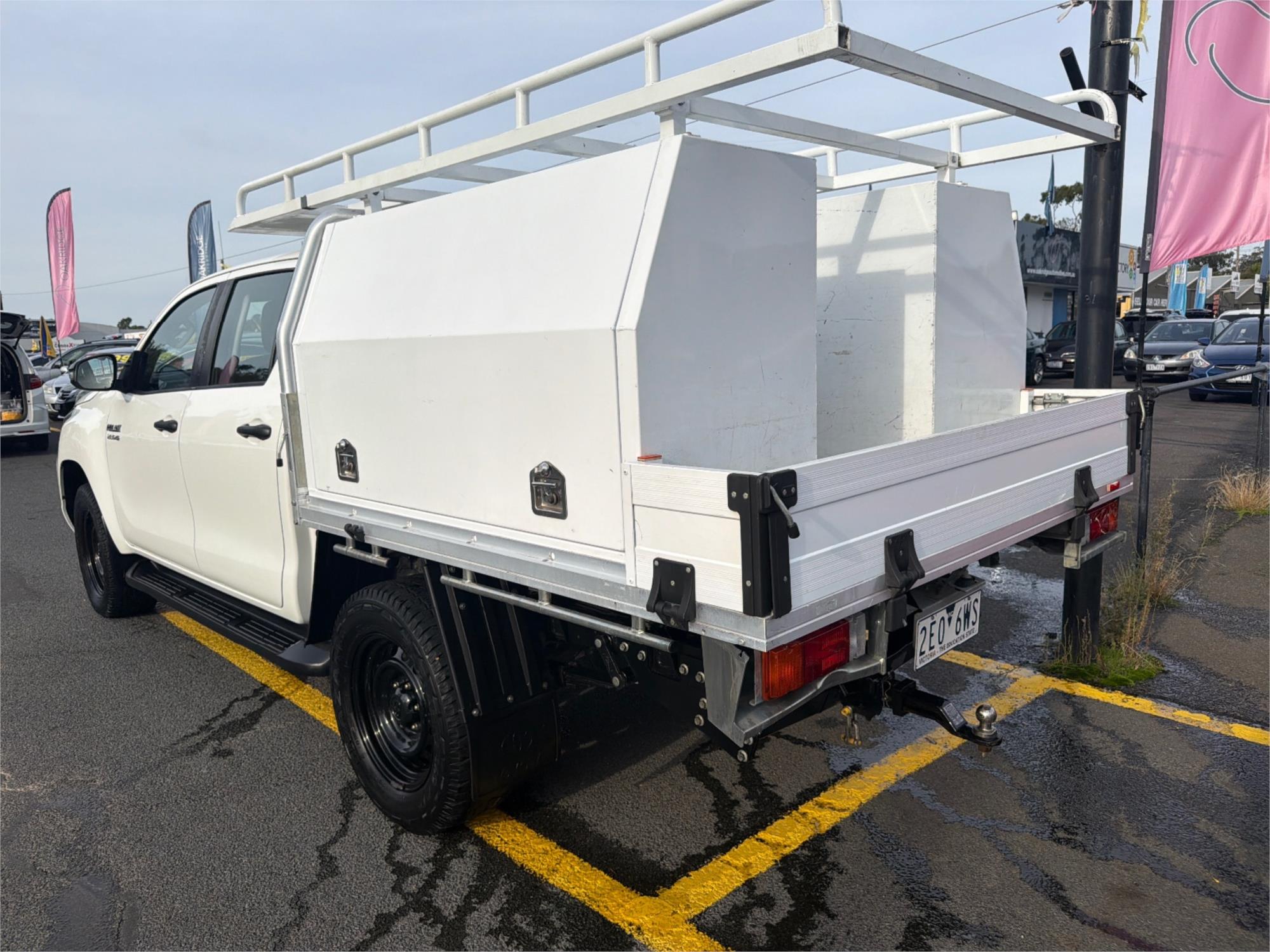 2020 TOYOTA HILUX GUN126R SR (4x4) 6 SP MANUAL C/CHAS