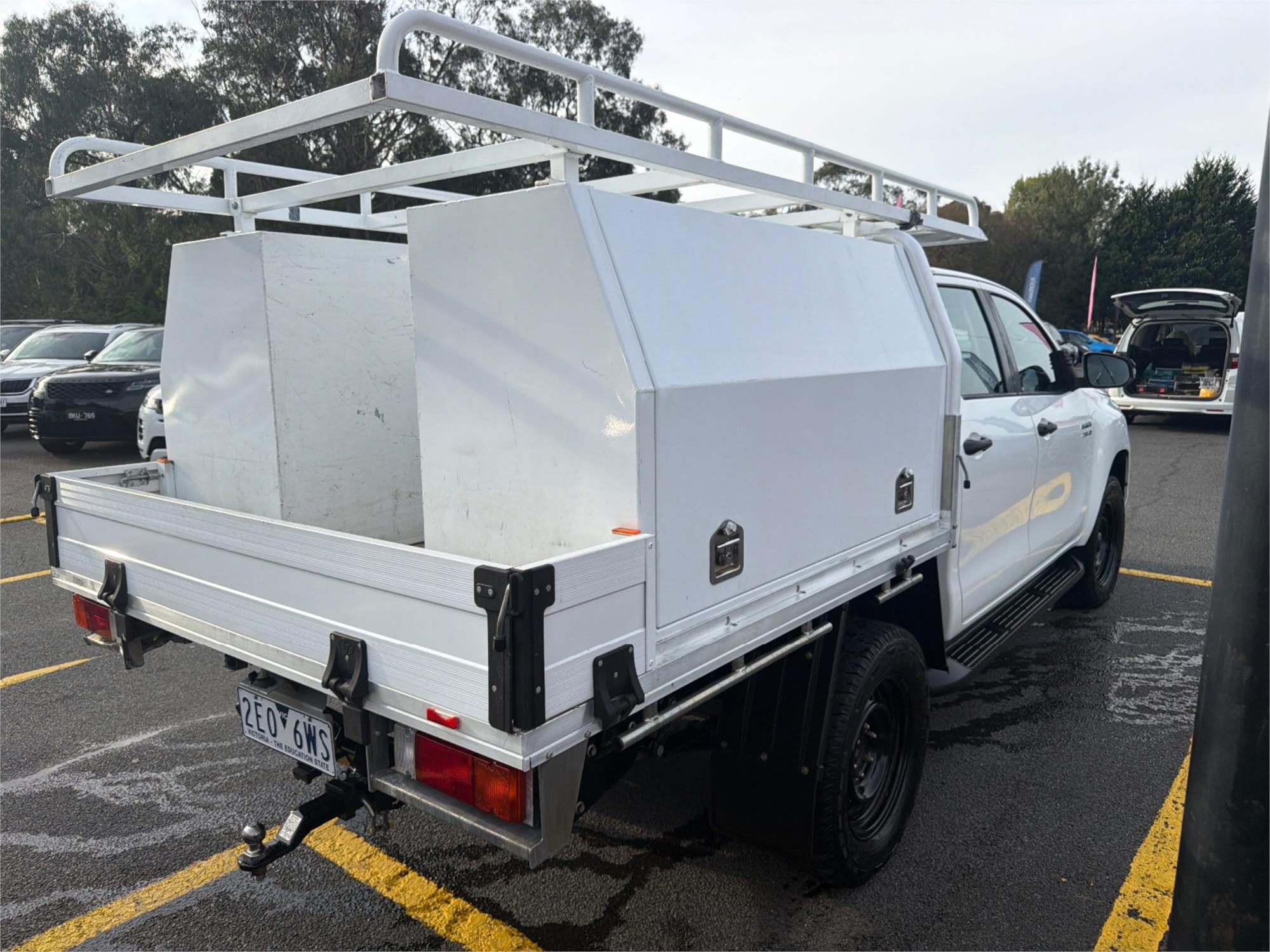 2020 TOYOTA HILUX GUN126R SR (4x4) 6 SP MANUAL C/CHAS