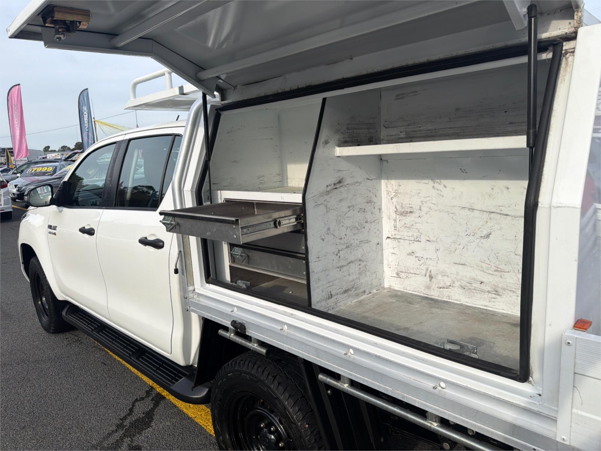 2020 TOYOTA HILUX GUN126R SR (4x4) 6 SP MANUAL C/CHAS