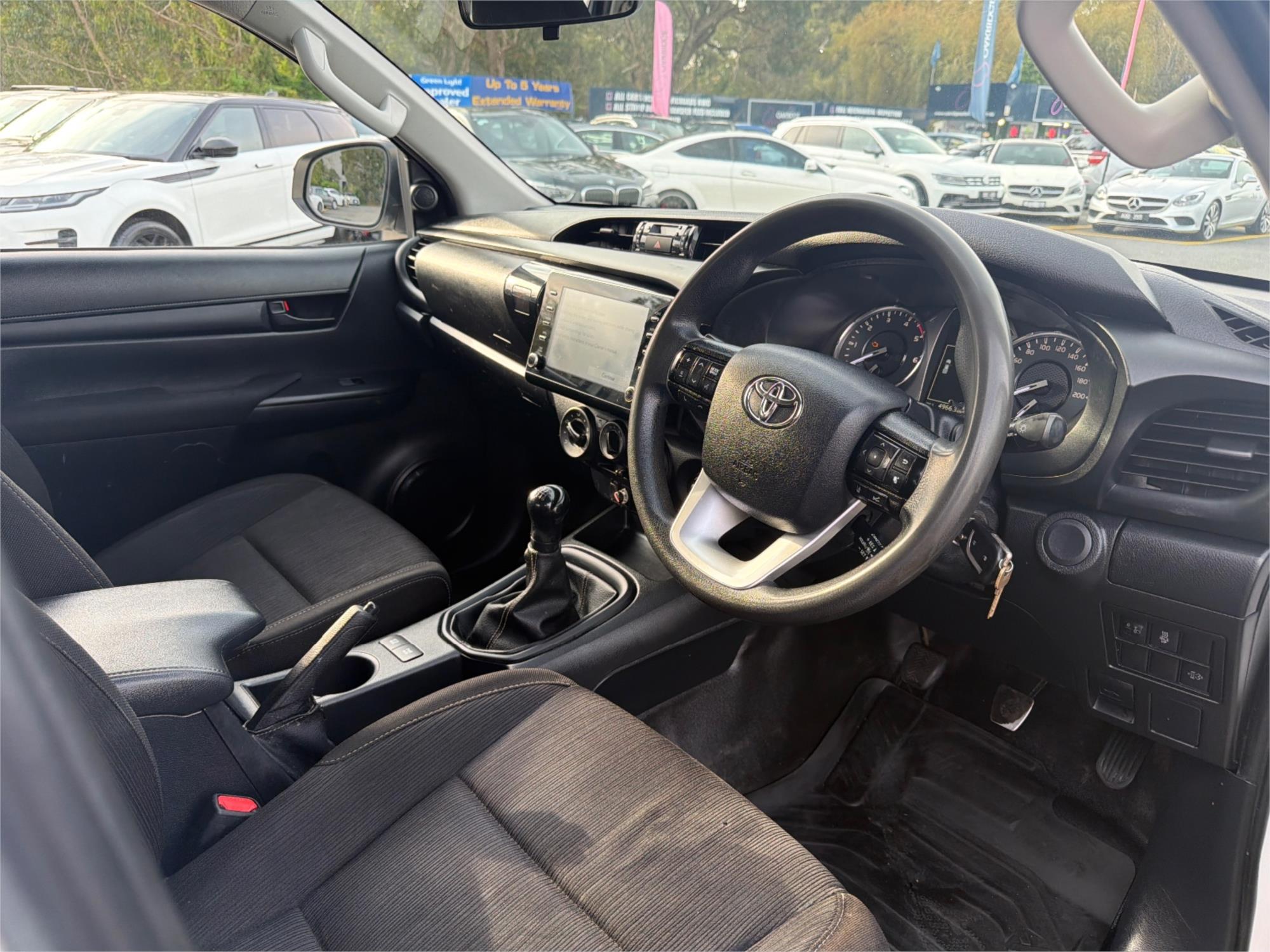 2020 TOYOTA HILUX GUN126R SR (4x4) 6 SP MANUAL C/CHAS