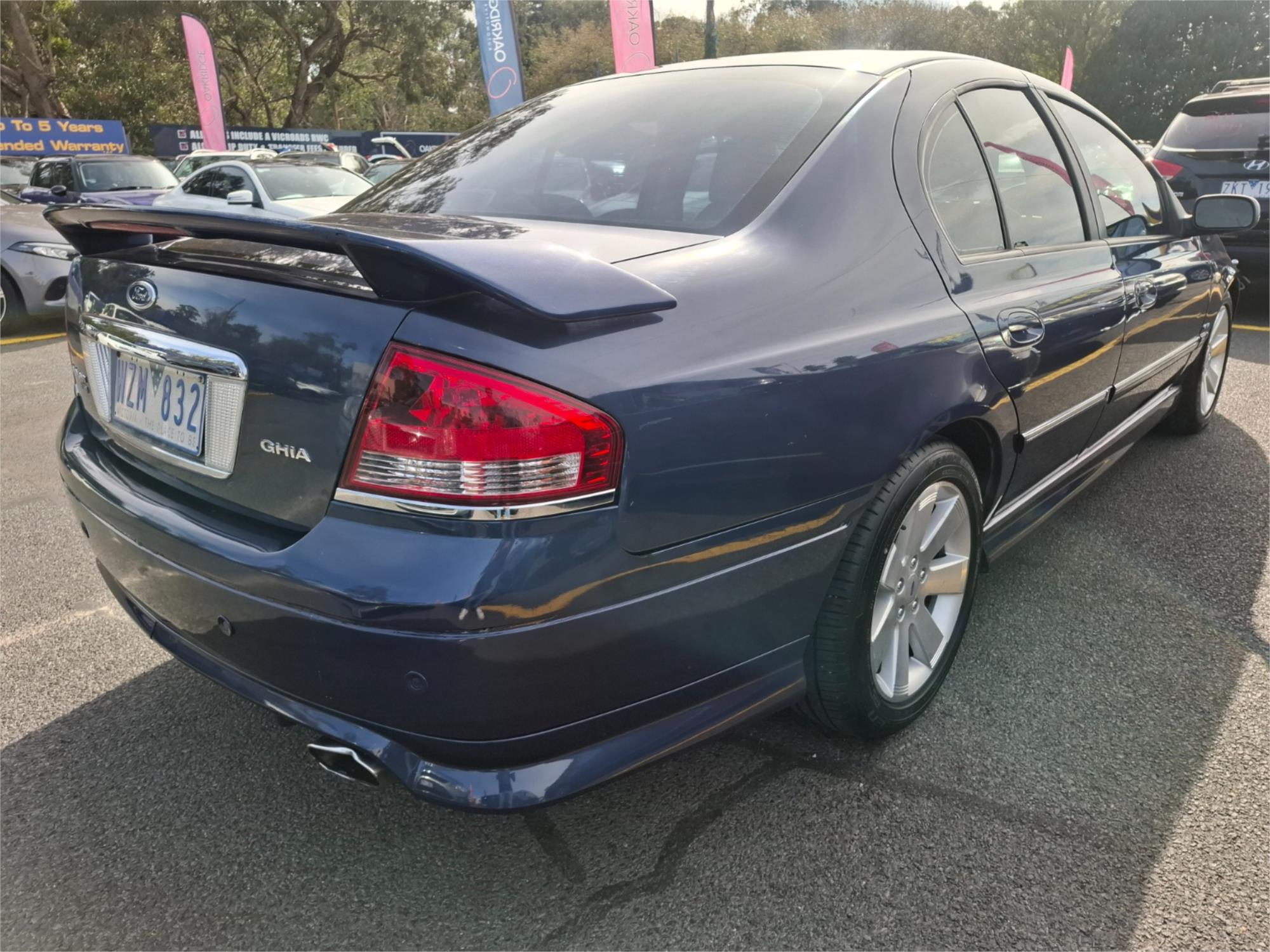 2007 FORD FAIRMONT BF MKII GHIA 6 SP AUTO SEQ SPORTSHIFT 4D SEDAN