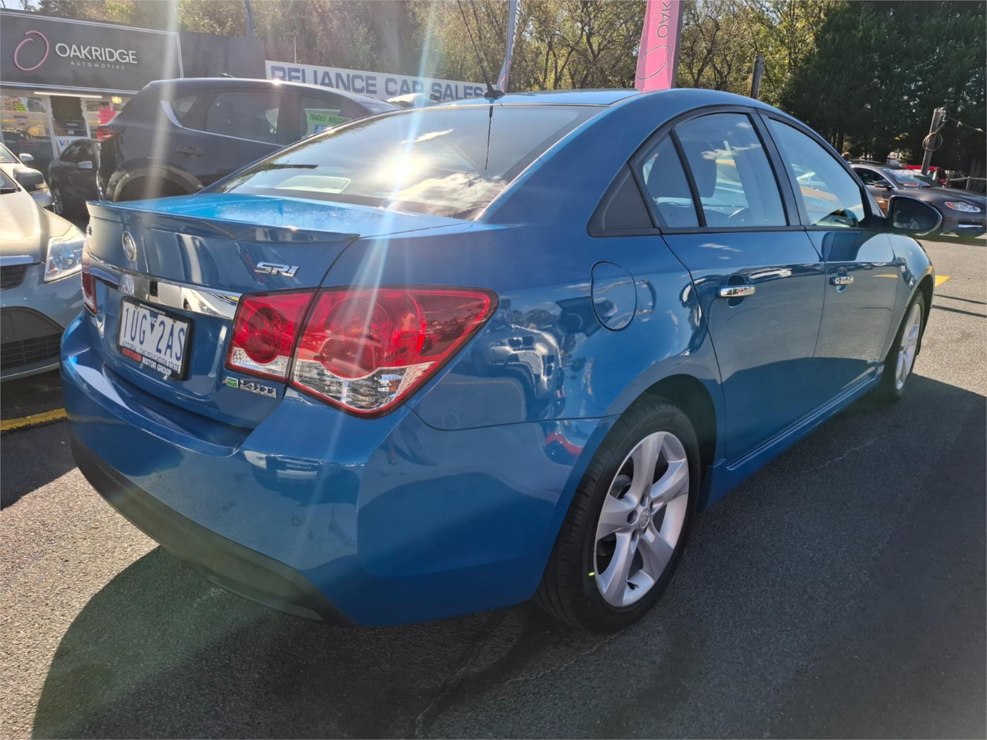 2012 HOLDEN CRUZE JH MY12 SRi 6 SP AUTOMATIC 4D SEDAN