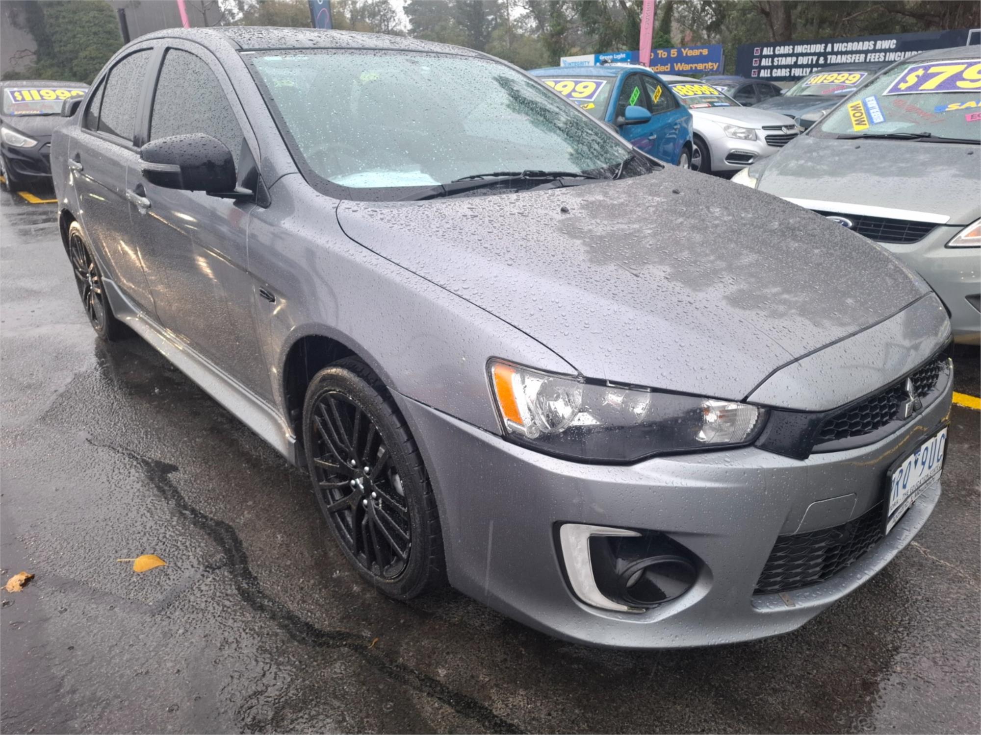 2017 MITSUBISHI LANCER CF MY17 BLACK EDITION (ES) CVT AUTO 6 SPEED 4D SEDAN