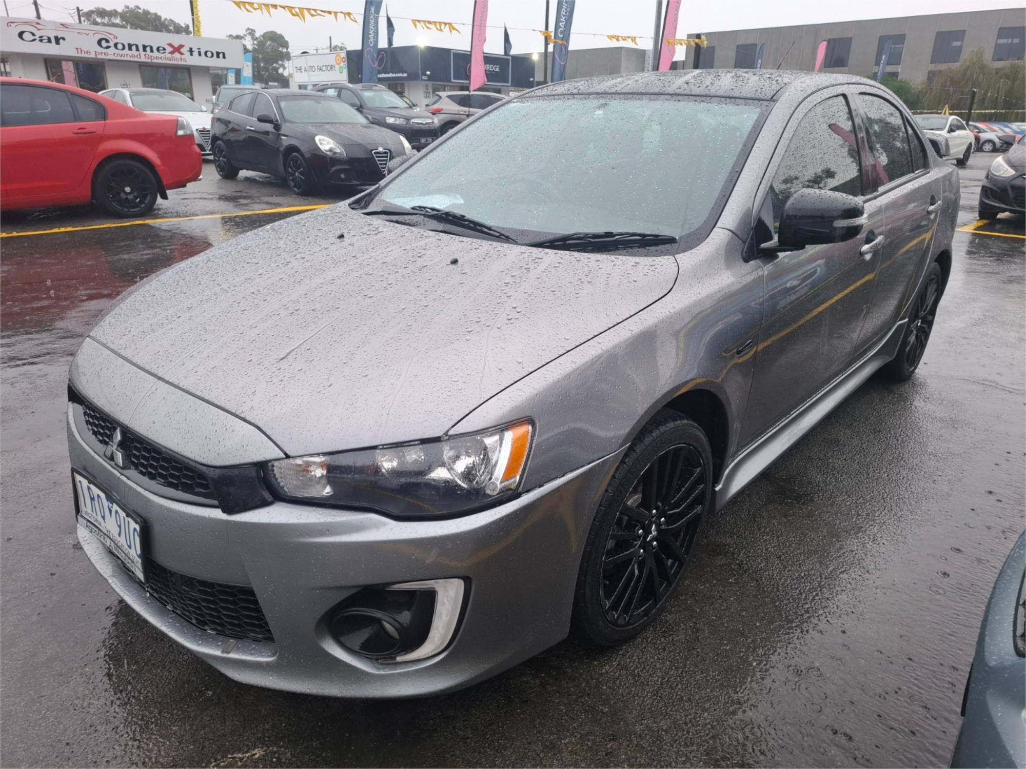 2017 MITSUBISHI LANCER CF MY17 BLACK EDITION (ES) CVT AUTO 6 SPEED 4D SEDAN