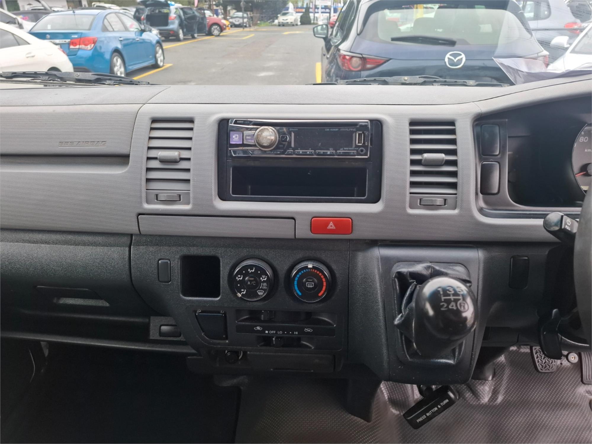 2010 TOYOTA HIACE KDH201R MY07 UPGRADE LWB 5 SP MANUAL 4D VAN