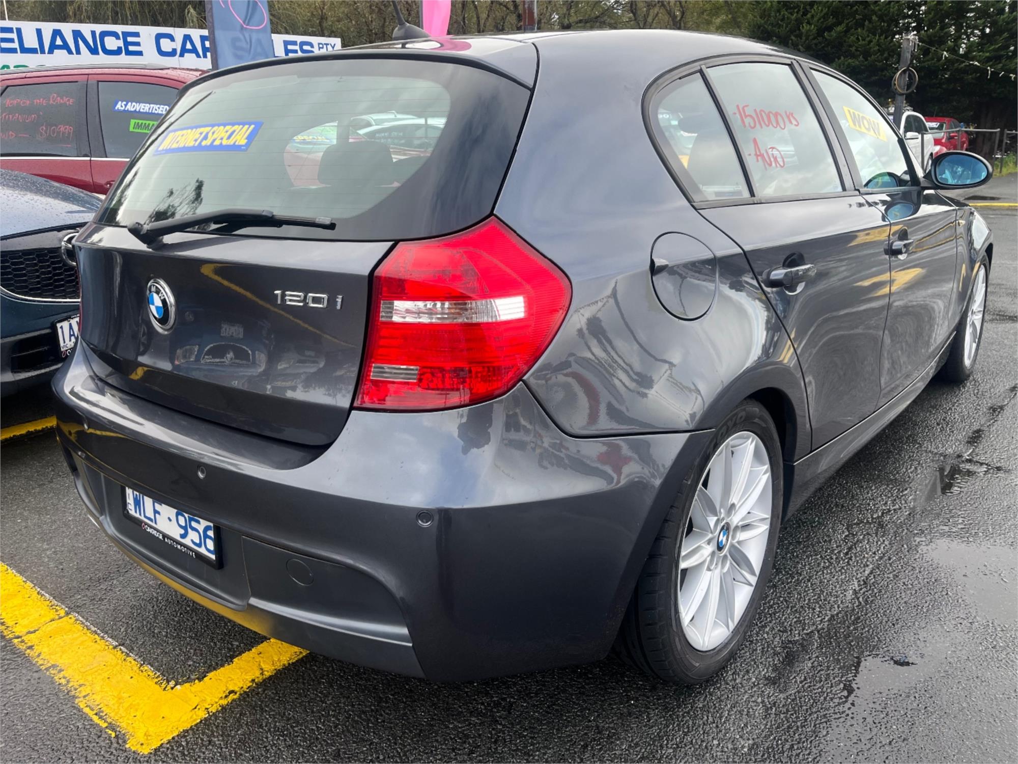 2008 BMW 1 E87 MY07 UPGRADE 20i 6 SP AUTOMATIC 5D HATCHBACK