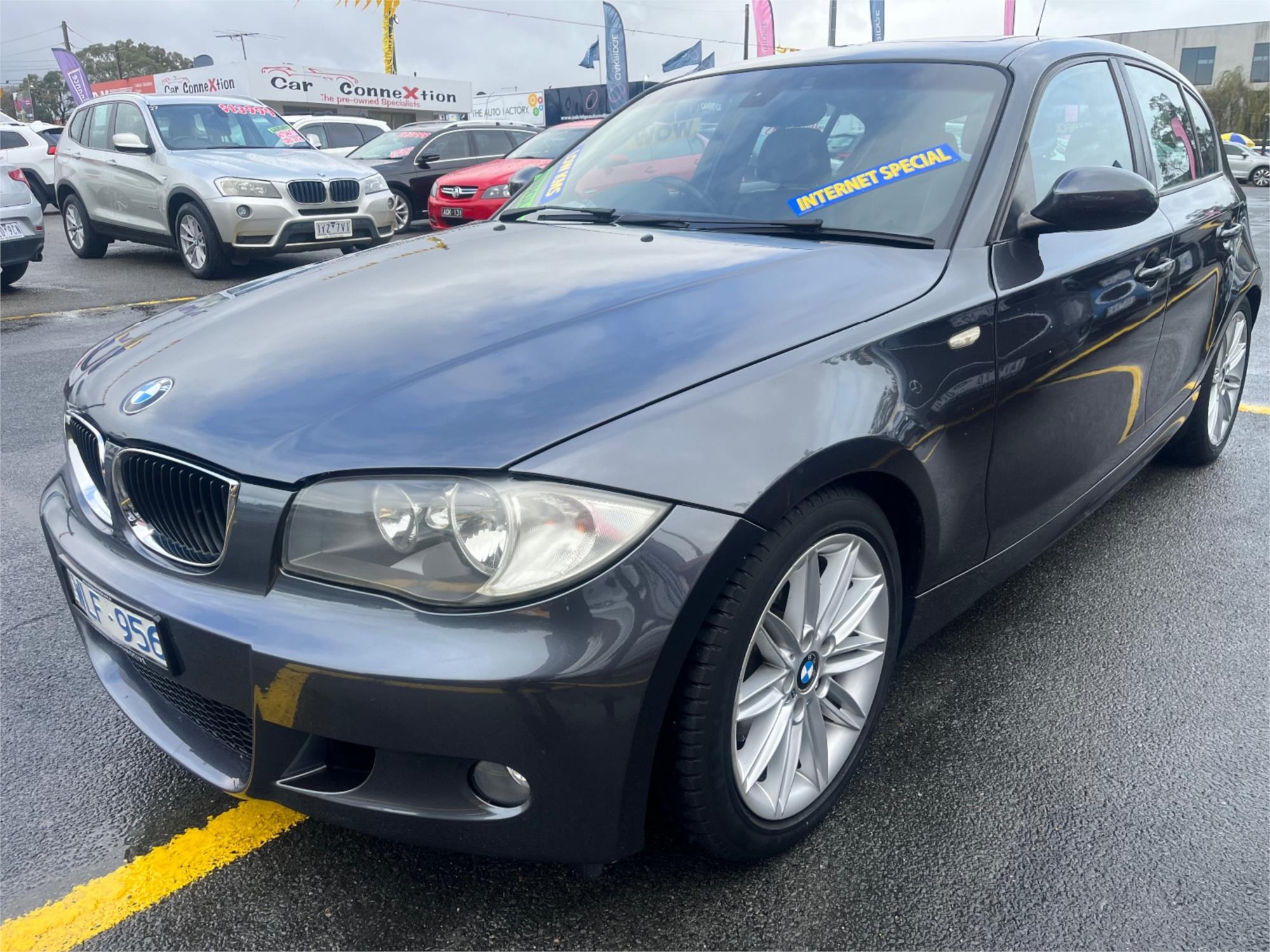 2008 BMW 1 E87 MY07 UPGRADE 20i 6 SP AUTOMATIC 5D HATCHBACK