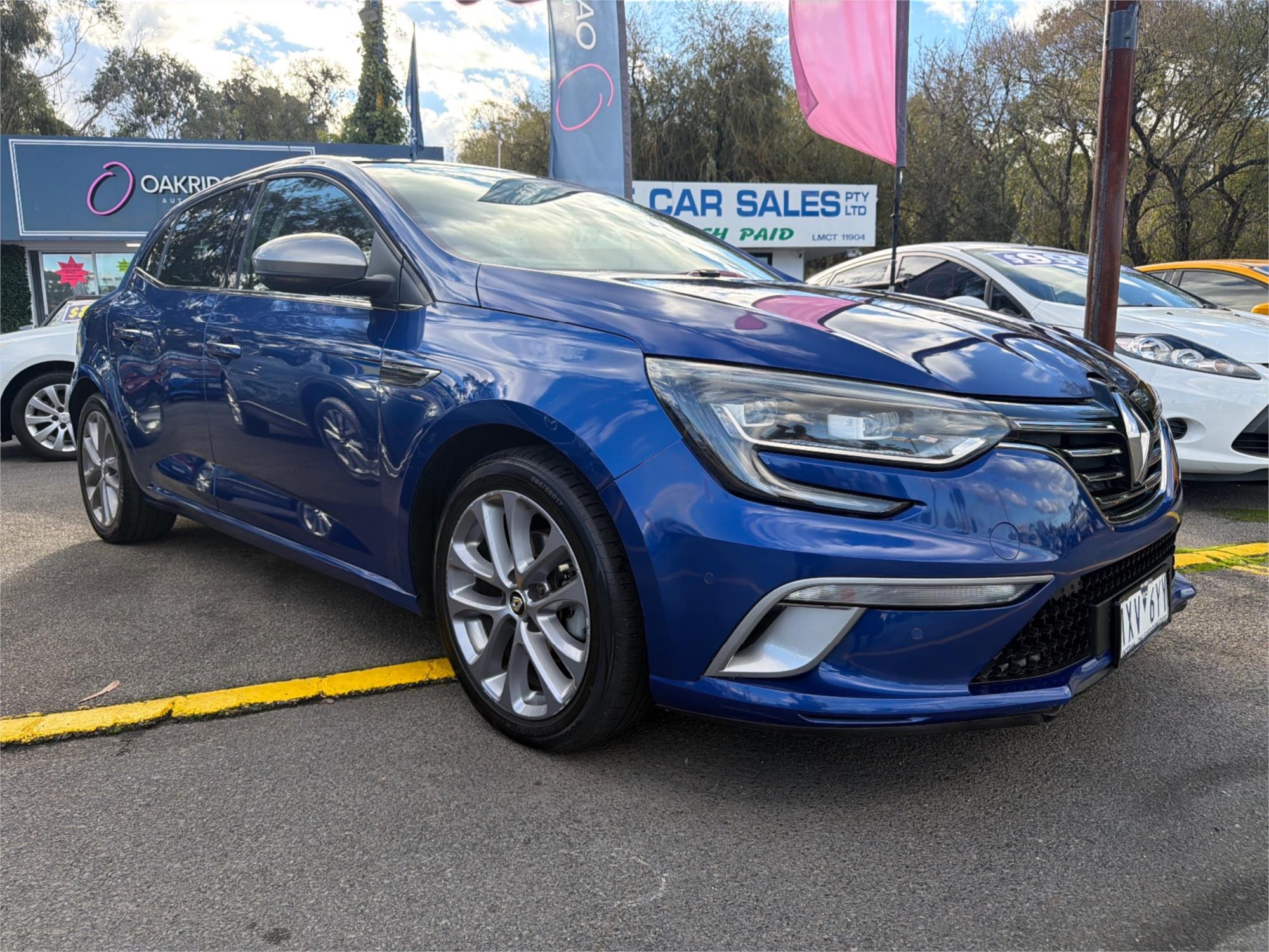 2017 RENAULT MEGANE XFB-BFB GT-LINE 7 SP AUTO DUAL CLUTCH 5D HATCHBACK