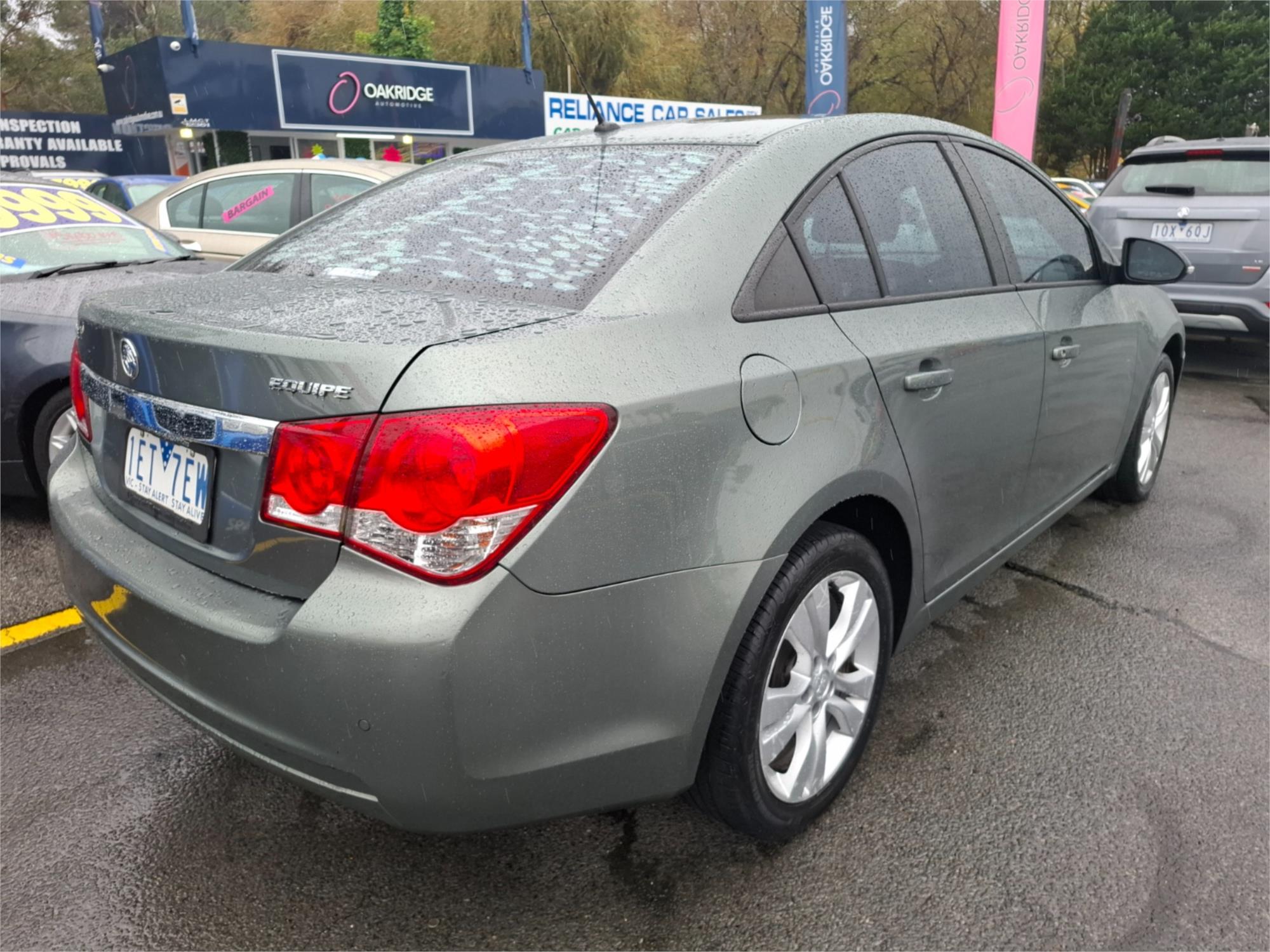 2015 HOLDEN CRUZE JH MY14 EQUIPE 6 SP AUTOMATIC 4D SEDAN