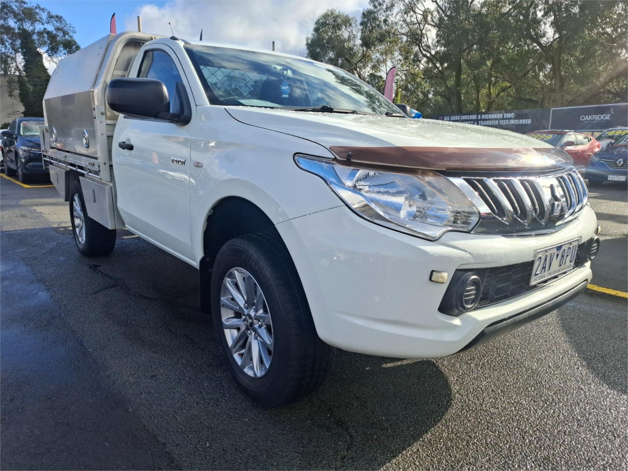 2015 MITSUBISHI TRITON MQ MY16 GLX (4x4) 6 SP MANUAL C/CHAS