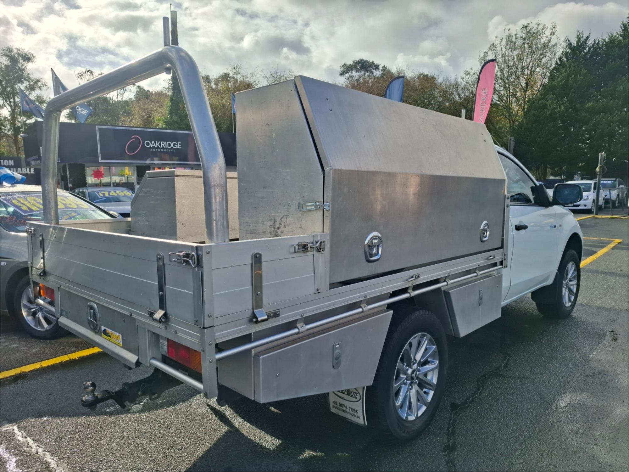 2015 MITSUBISHI TRITON MQ MY16 GLX (4x4) 6 SP MANUAL C/CHAS