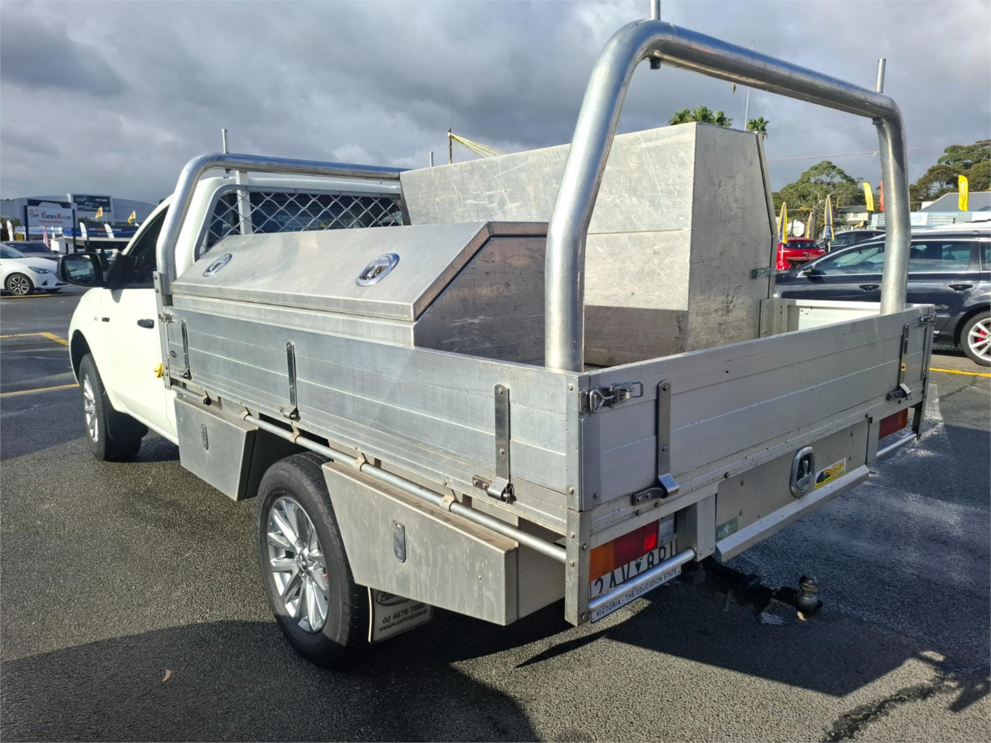 2015 MITSUBISHI TRITON MQ MY16 GLX (4x4) 6 SP MANUAL C/CHAS
