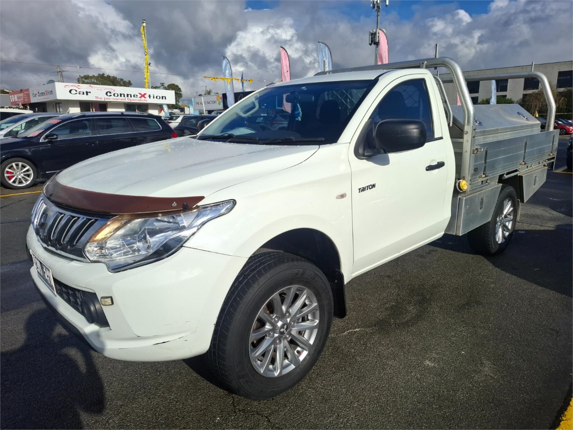 2015 MITSUBISHI TRITON MQ MY16 GLX (4x4) 6 SP MANUAL C/CHAS