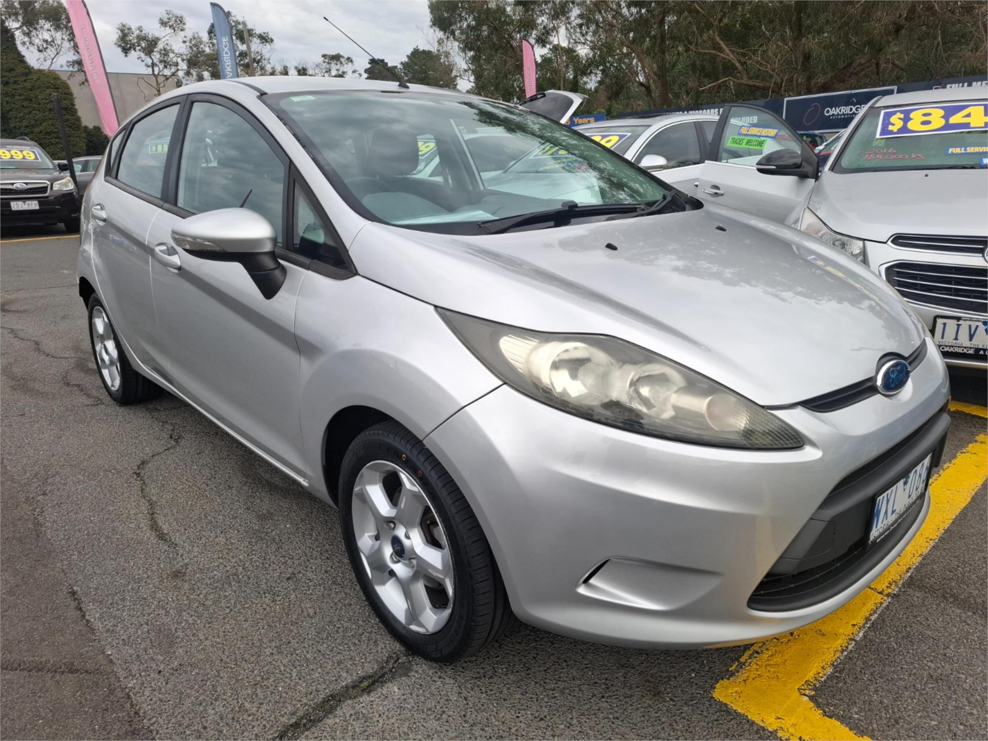 2009 FORD FIESTA WS LX 4 SP AUTOMATIC 5D HATCHBACK