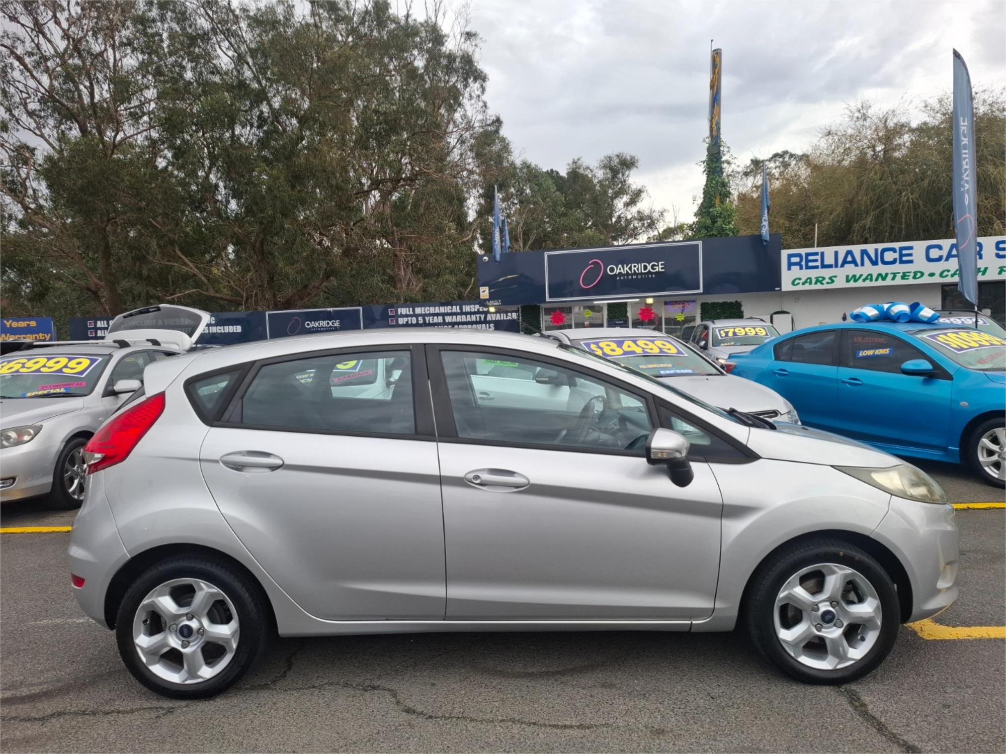 2009 FORD FIESTA WS LX 4 SP AUTOMATIC 5D HATCHBACK