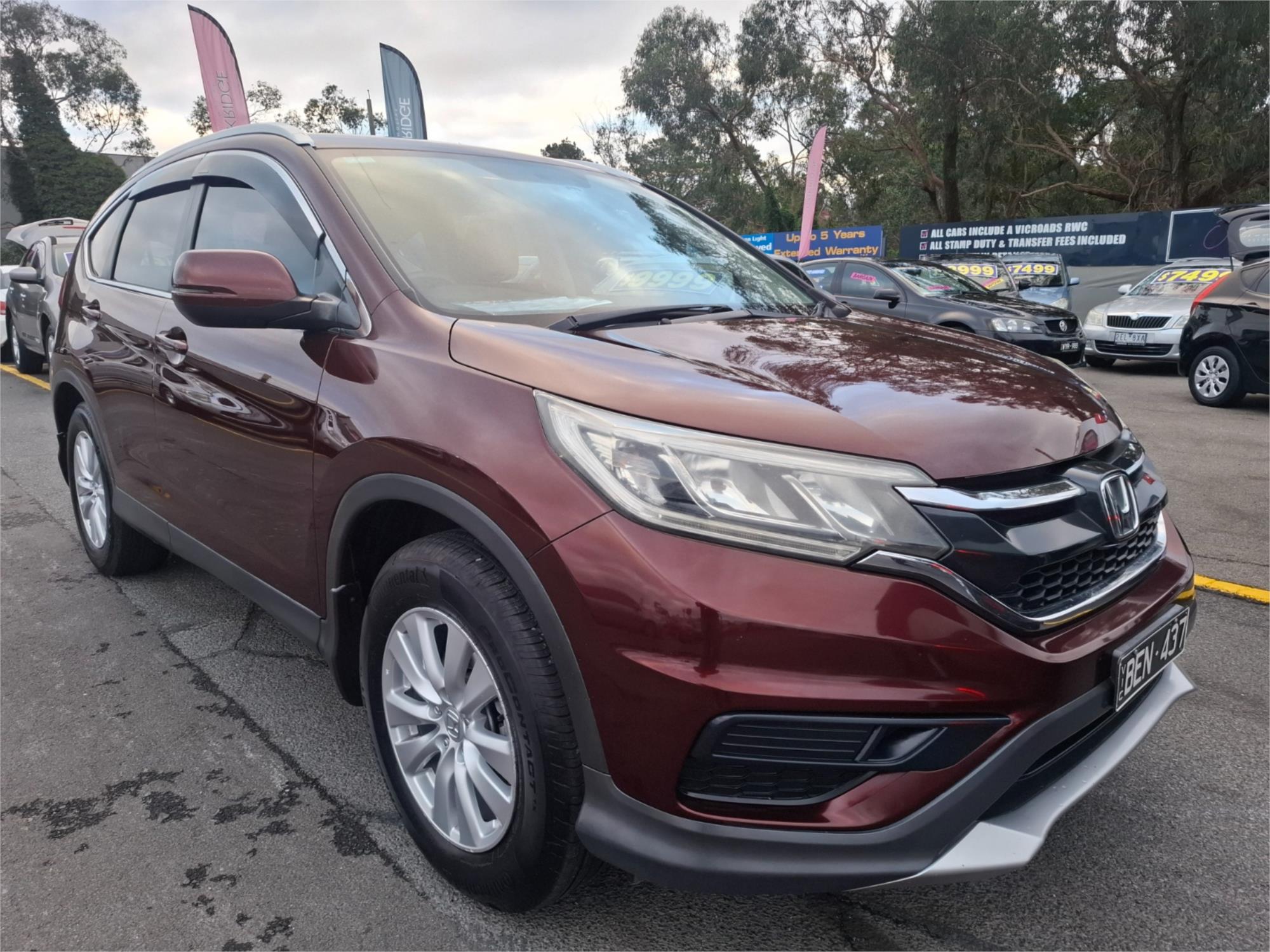 2015 HONDA CR-V 30 SERIES 2 VTi (4x2) 6 SP MANUAL 4D WAGON