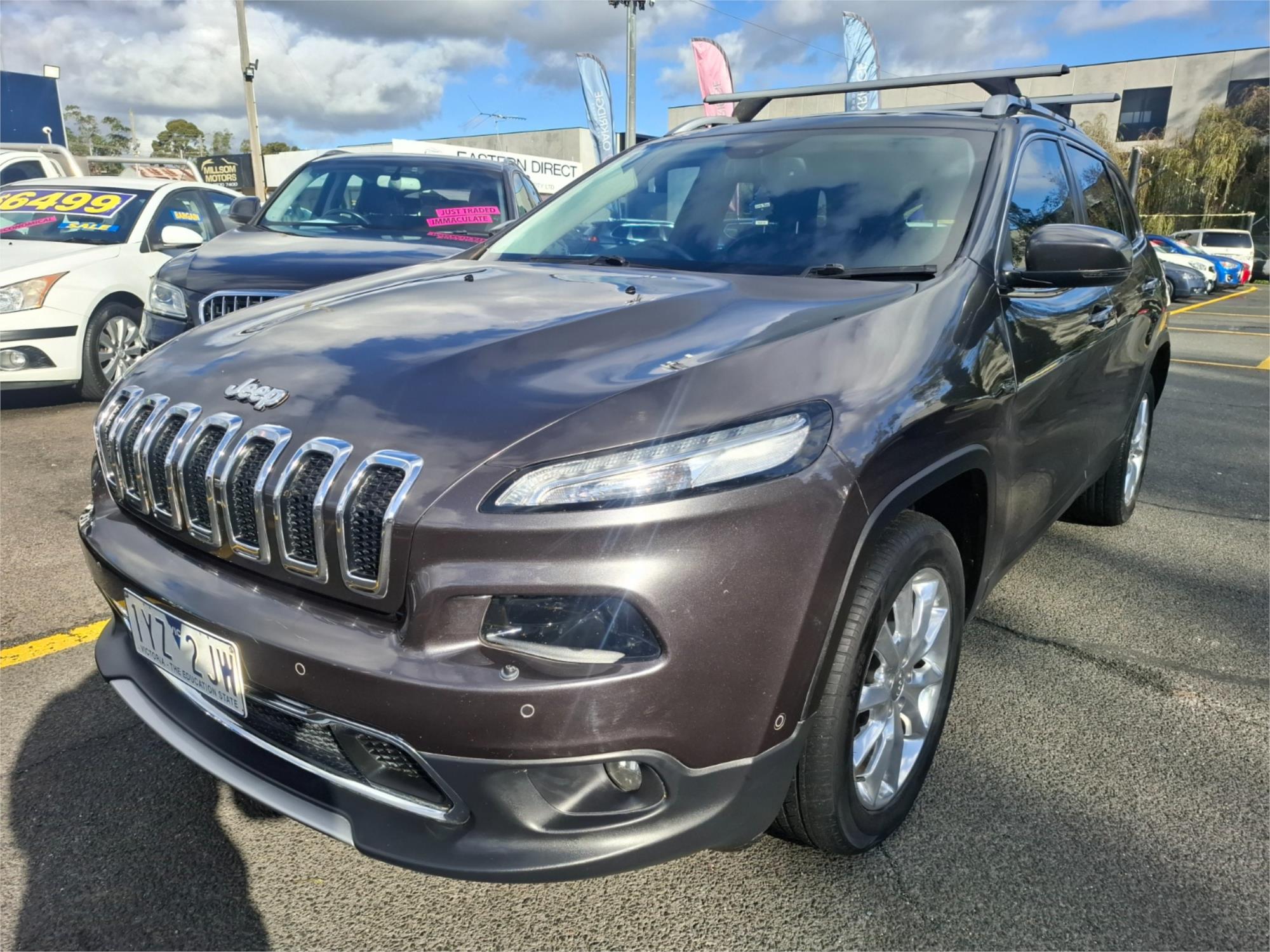 2015 JEEP CHEROKEE KL MY15 LIMITED (4x4) 9 SP AUTOMATIC 4D WAGON