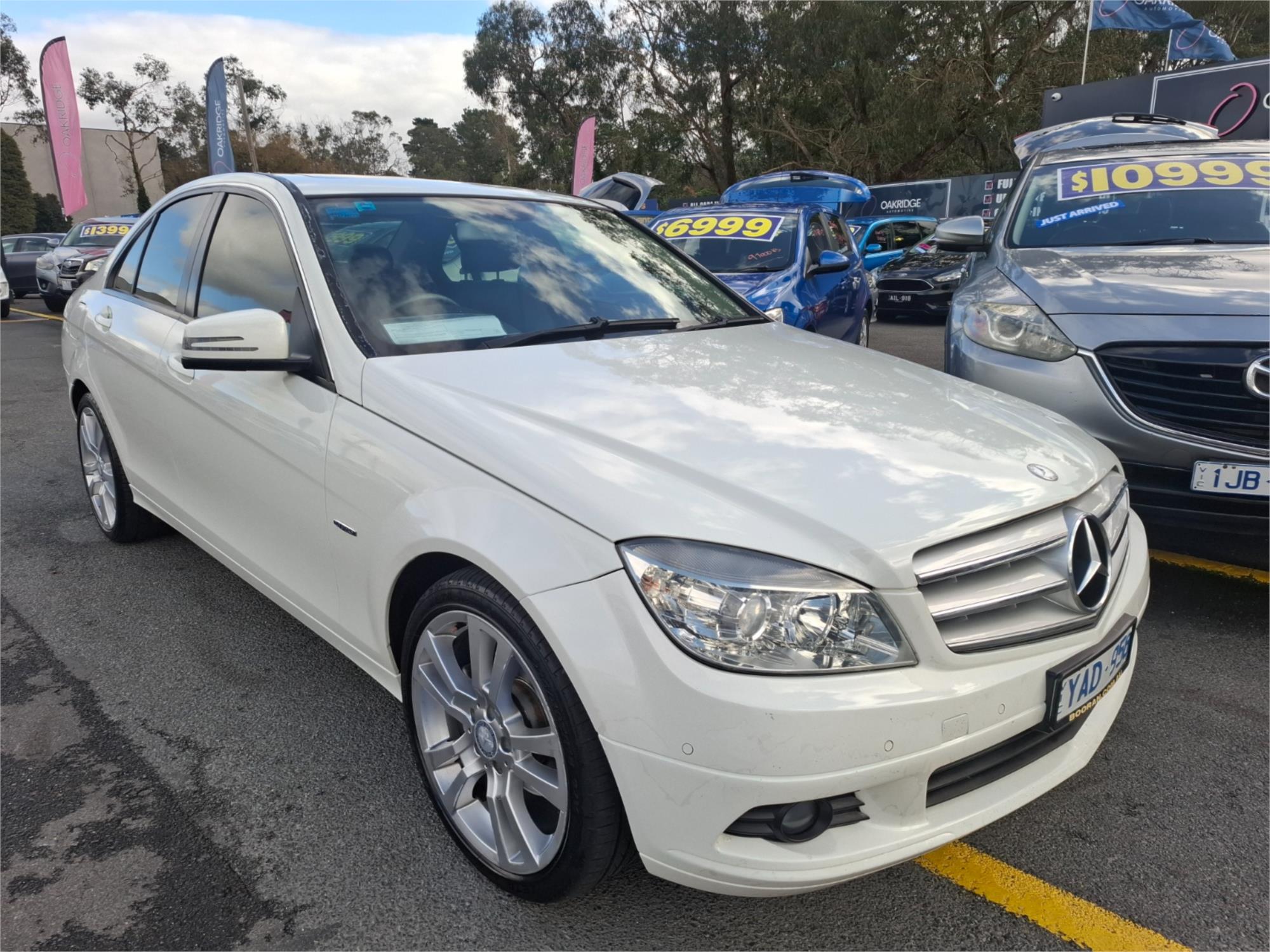 2010 MERCEDES-BENZ C200 W204 MY10 CGI 5 SP AUTOMATIC TIPSHIFT 4D SEDAN