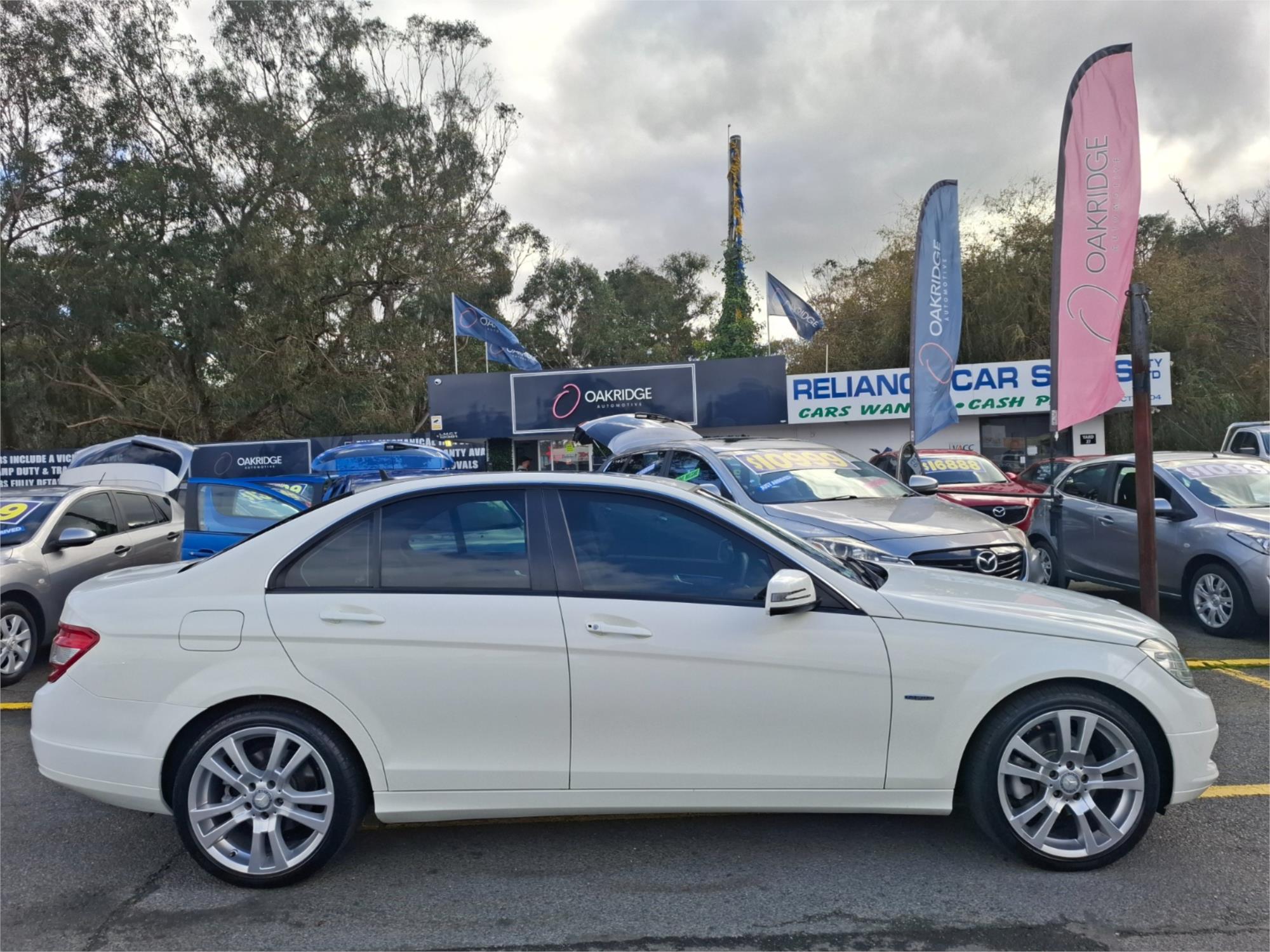 2010 MERCEDES-BENZ C200 W204 MY10 CGI 5 SP AUTOMATIC TIPSHIFT 4D SEDAN