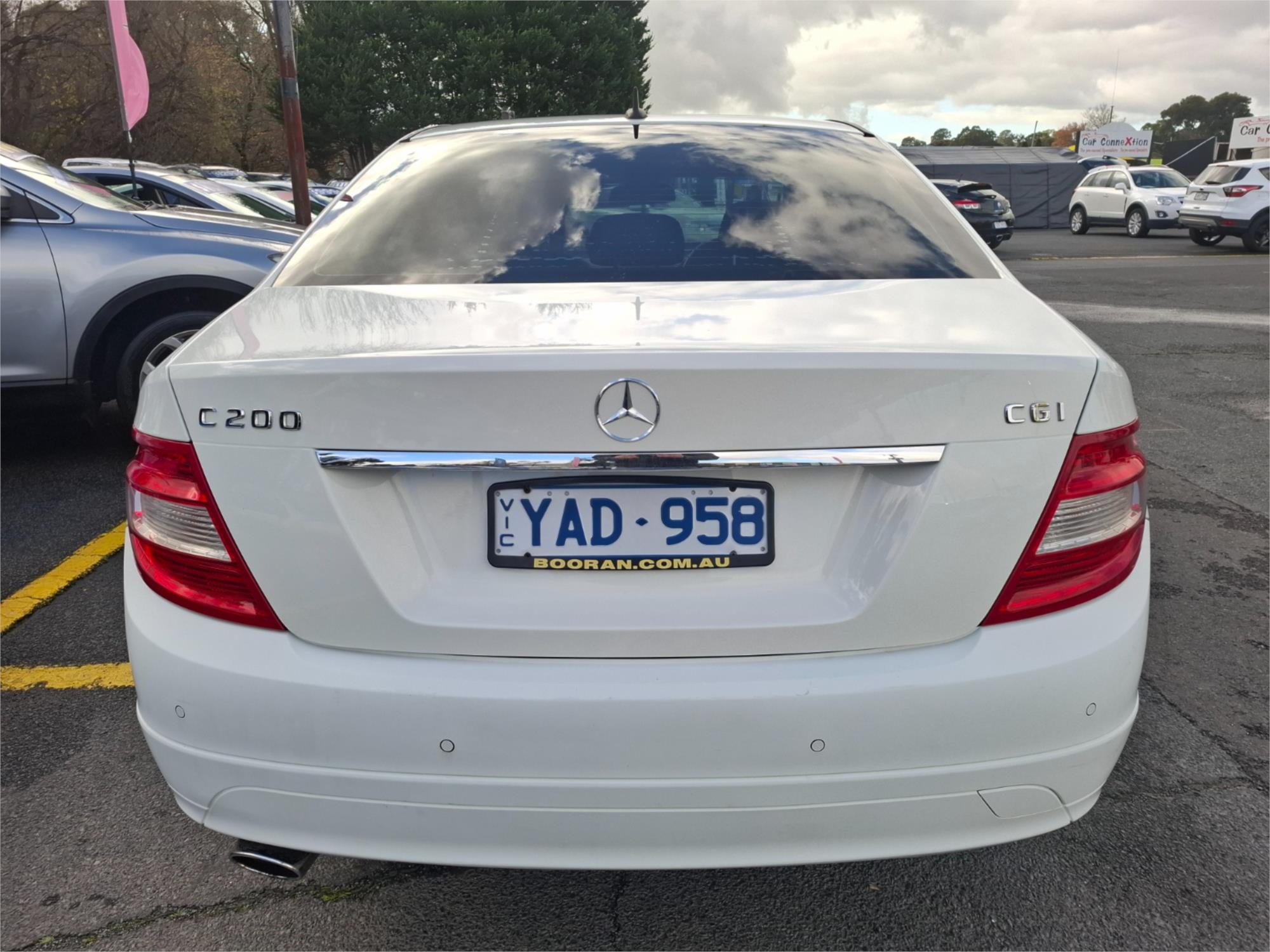 2010 MERCEDES-BENZ C200 W204 MY10 CGI 5 SP AUTOMATIC TIPSHIFT 4D SEDAN