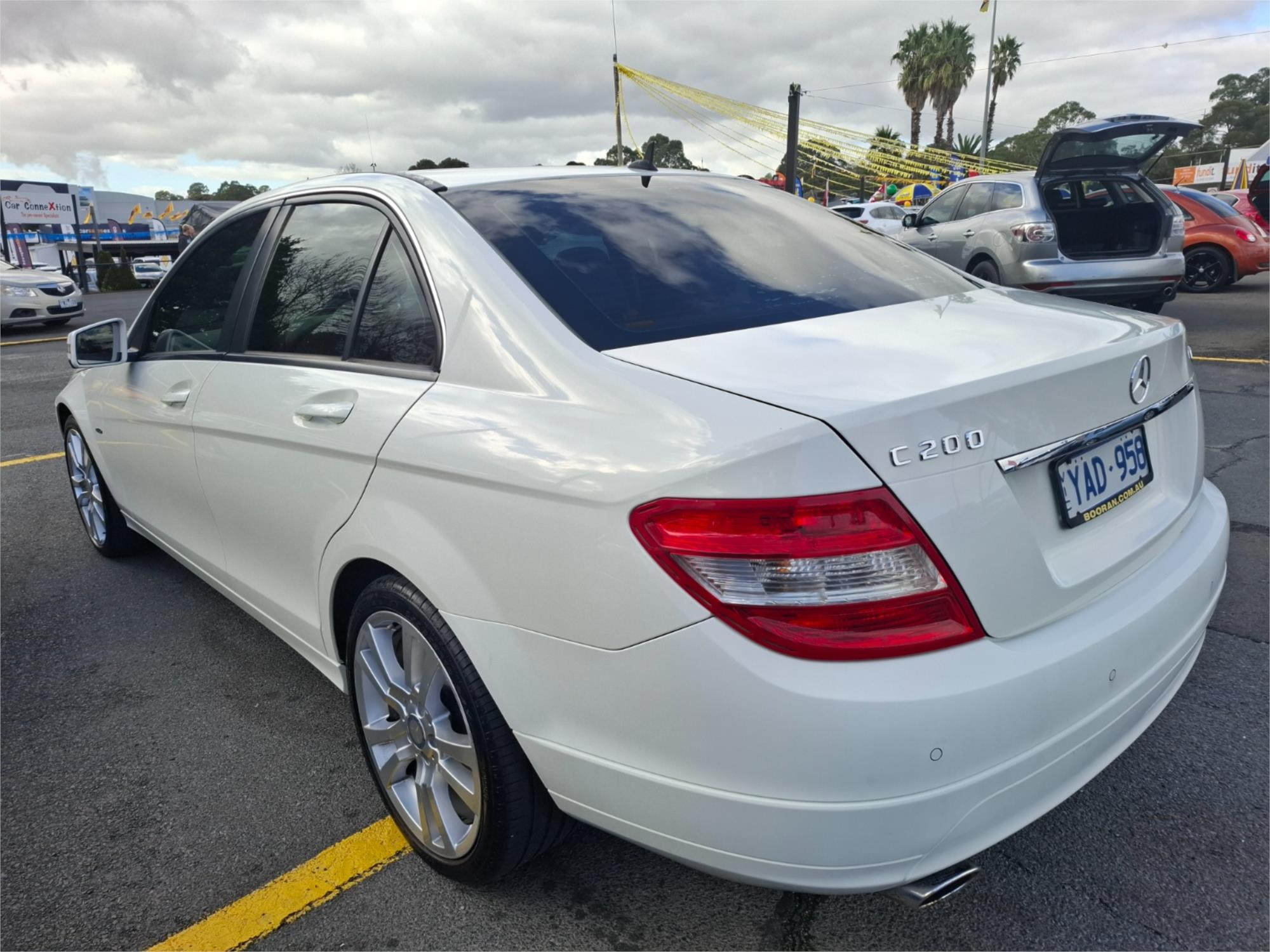 2010 MERCEDES-BENZ C200 W204 MY10 CGI 5 SP AUTOMATIC TIPSHIFT 4D SEDAN