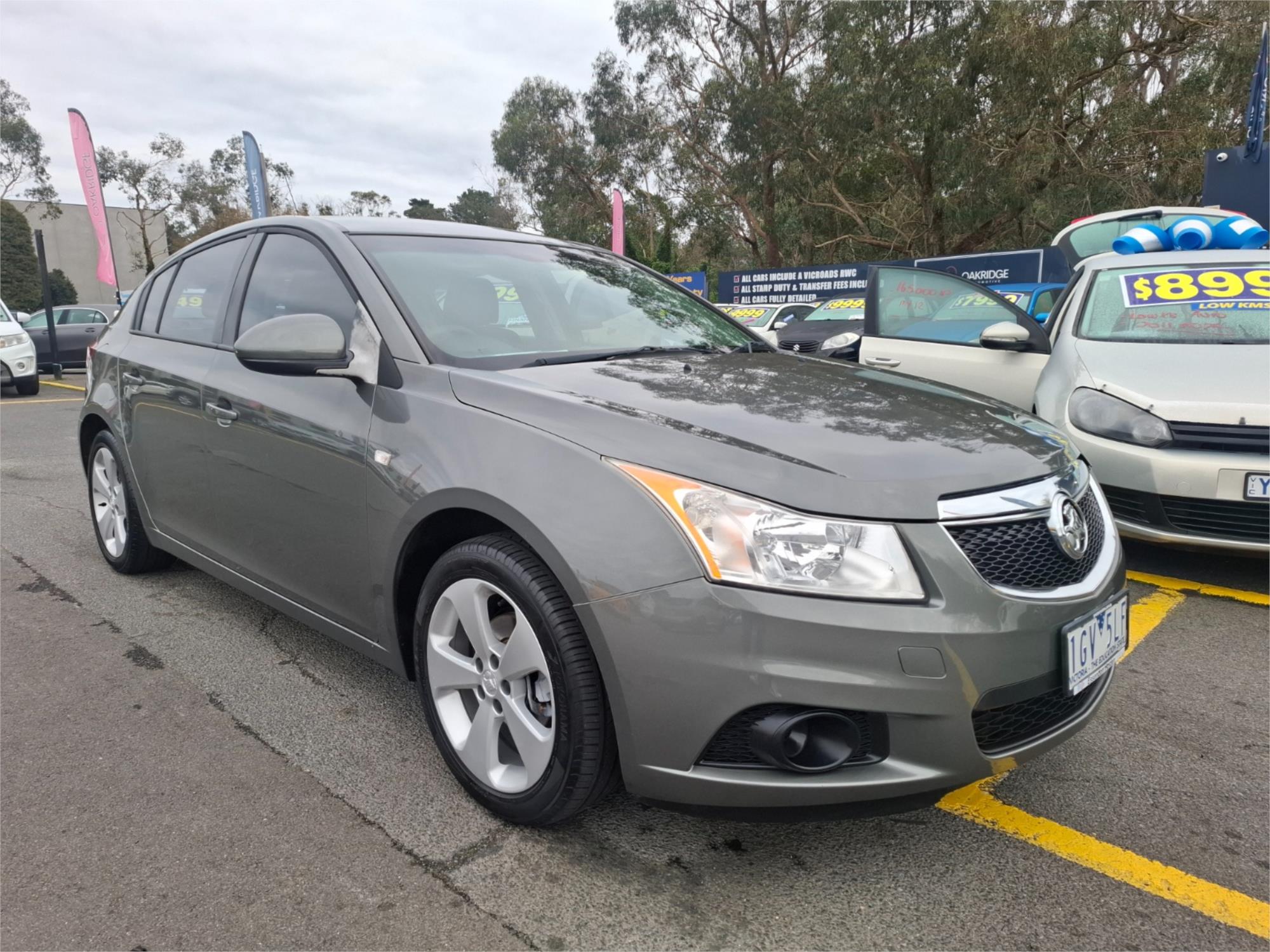 2012 HOLDEN CRUZE JH MY12 CD 5 SP MANUAL 5D HATCHBACK