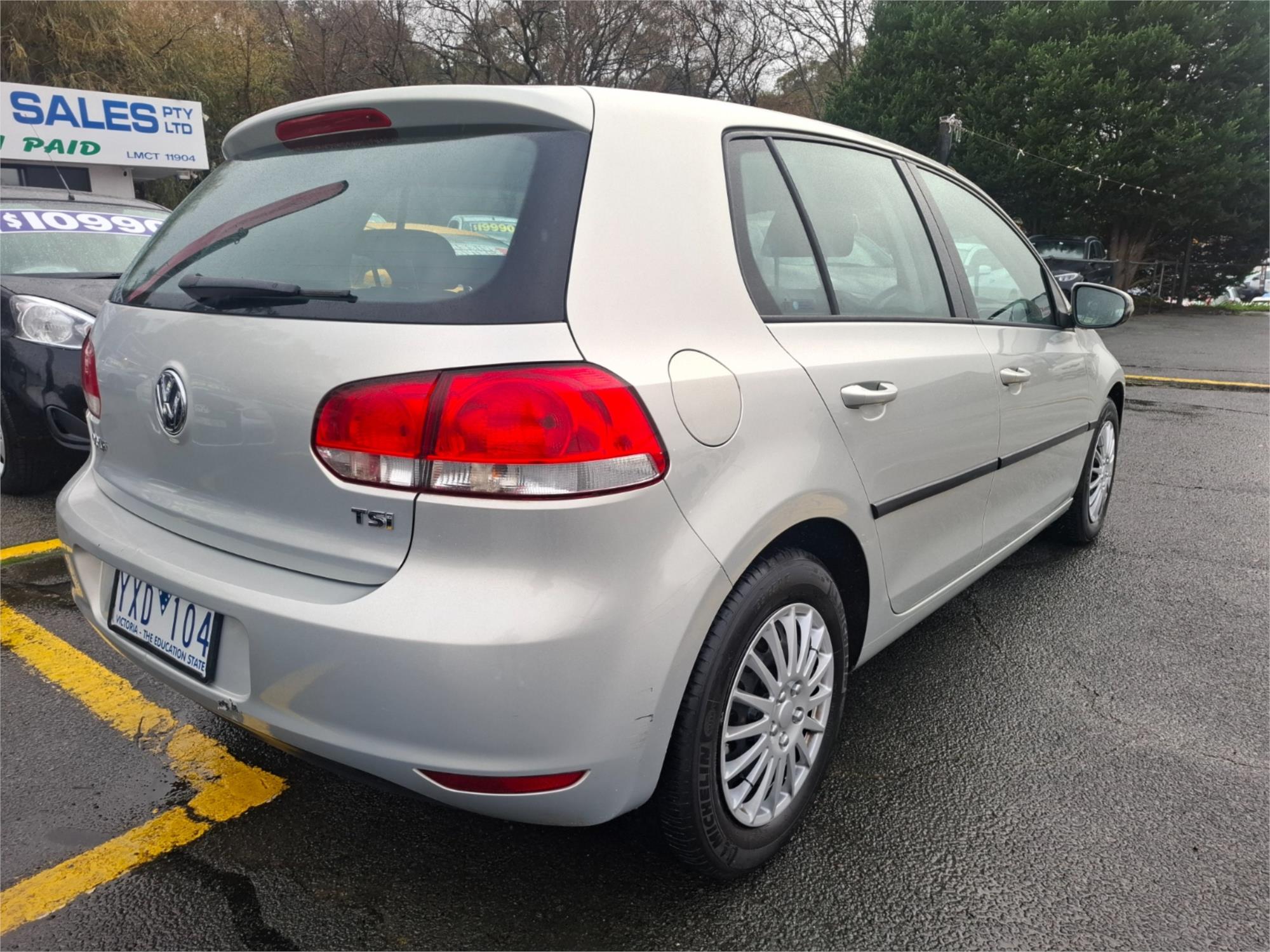 2011 VOLKSWAGEN GOLF 1K MY11 77 TSI 7 SP AUTO DIRECT SHIFT 5D HATCHBACK