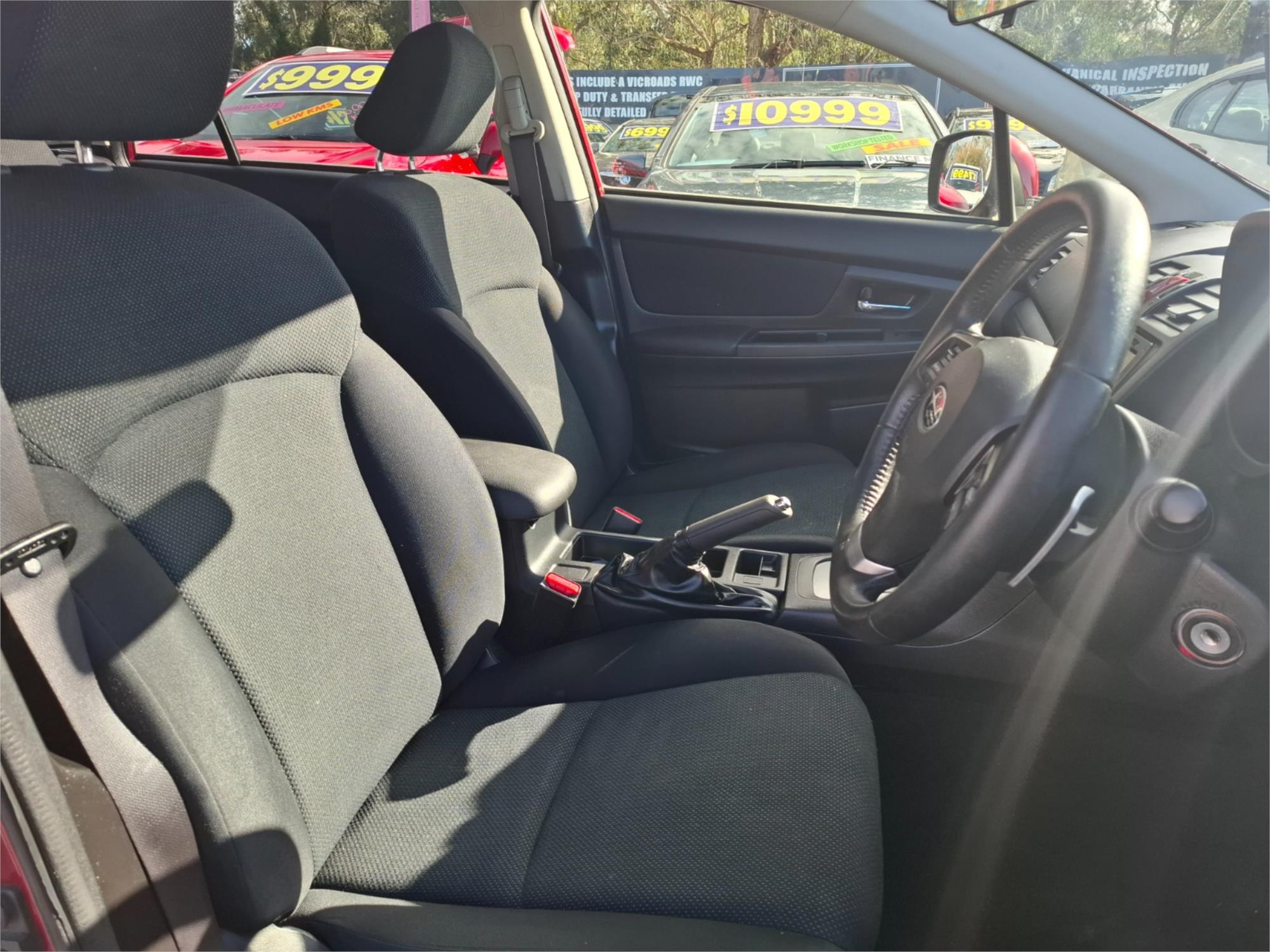 2012 SUBARU XV 2.0i-L CONTINUOUS VARIABLE 4D WAGON