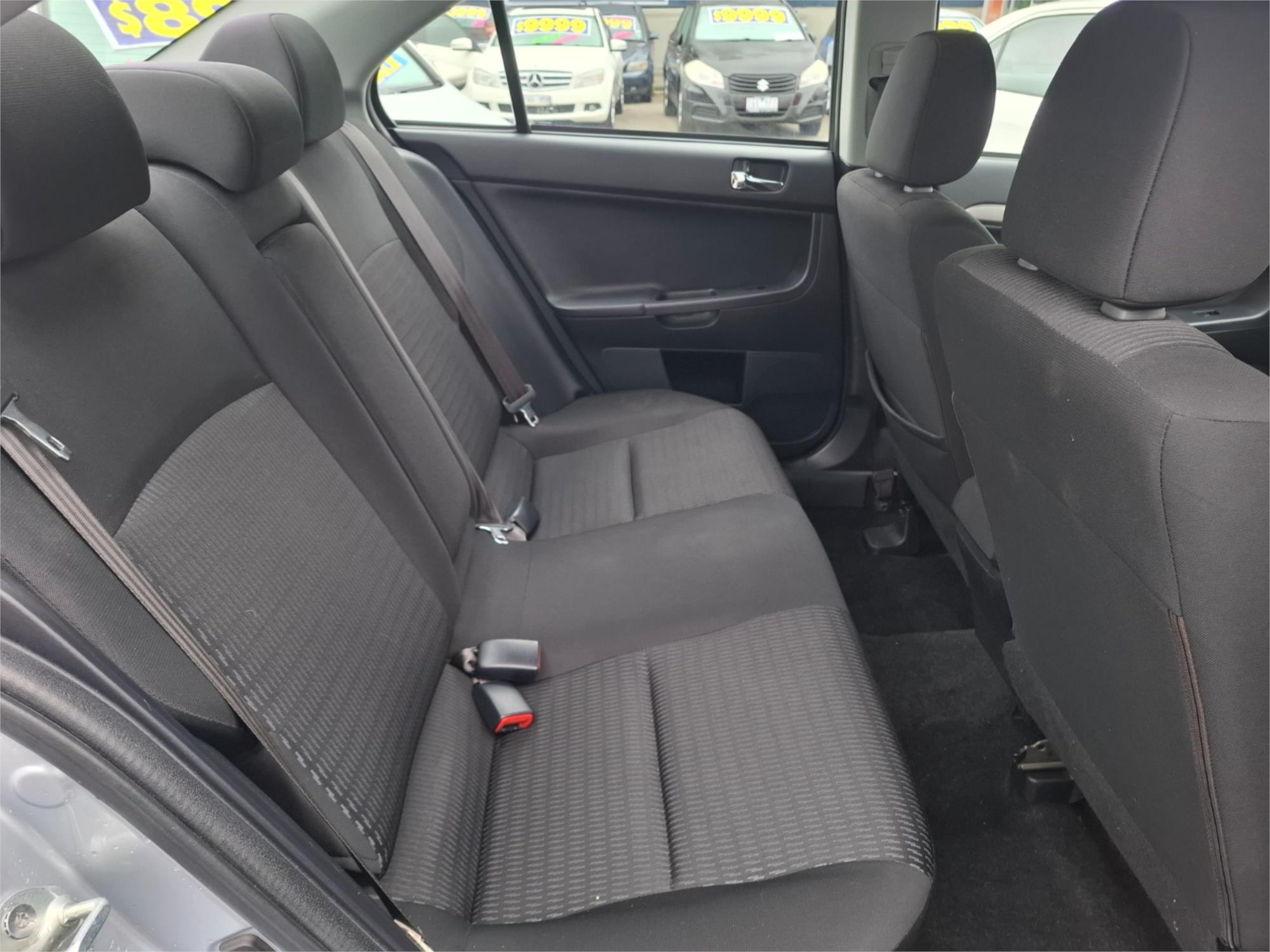 2012 MITSUBISHI LANCER CJ MY12 ES CVT AUTO 6 SP SEQUENTIAL 4D SEDAN
