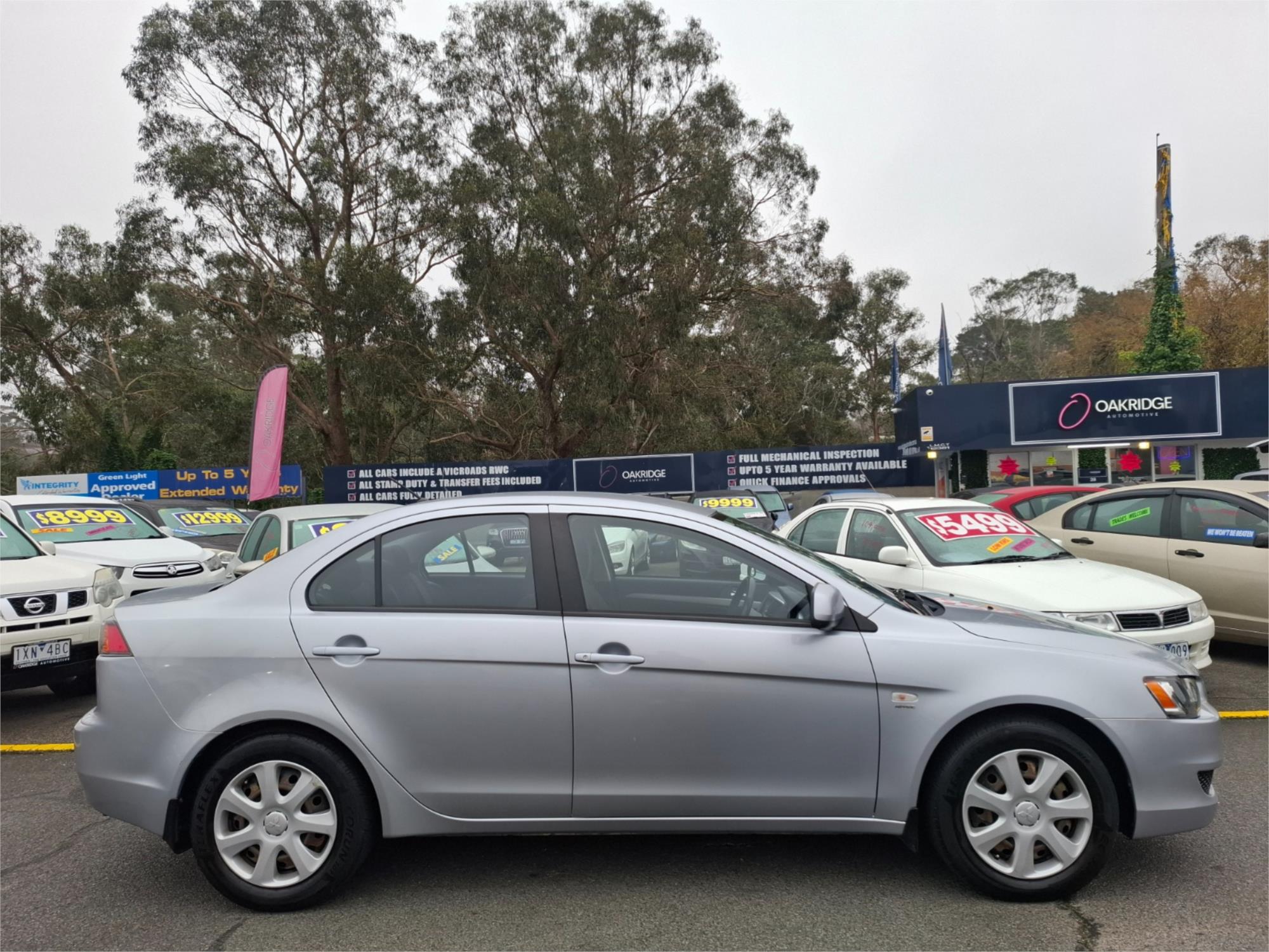 2012 MITSUBISHI LANCER CJ MY12 ES CVT AUTO 6 SP SEQUENTIAL 4D SEDAN