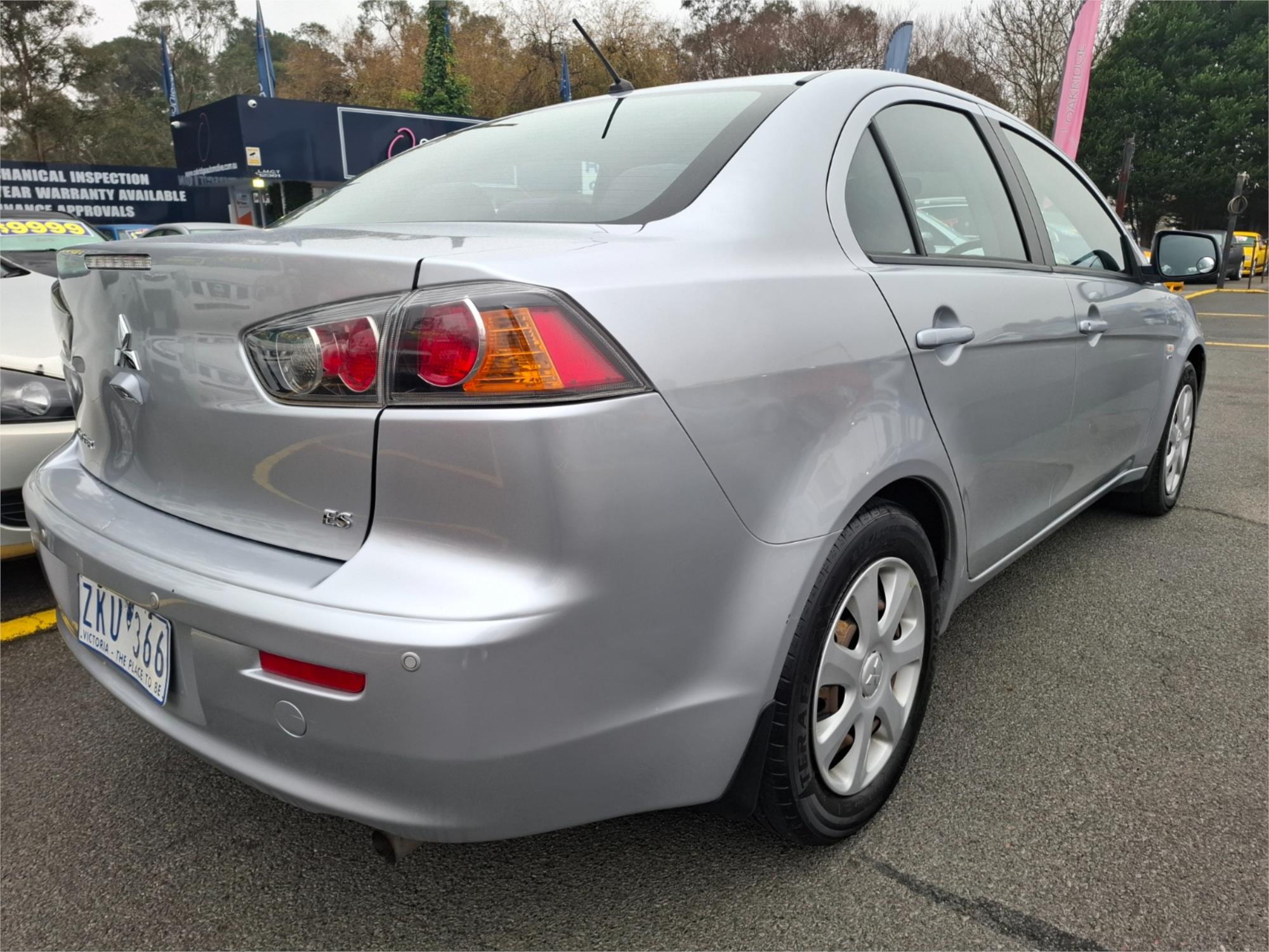 2012 MITSUBISHI LANCER CJ MY12 ES CVT AUTO 6 SP SEQUENTIAL 4D SEDAN