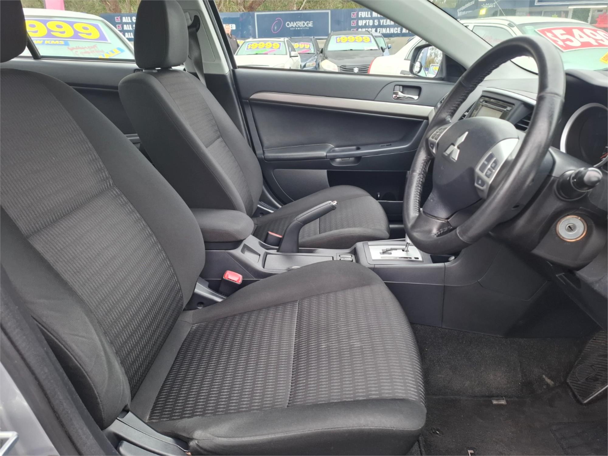 2012 MITSUBISHI LANCER CJ MY12 ES CVT AUTO 6 SP SEQUENTIAL 4D SEDAN