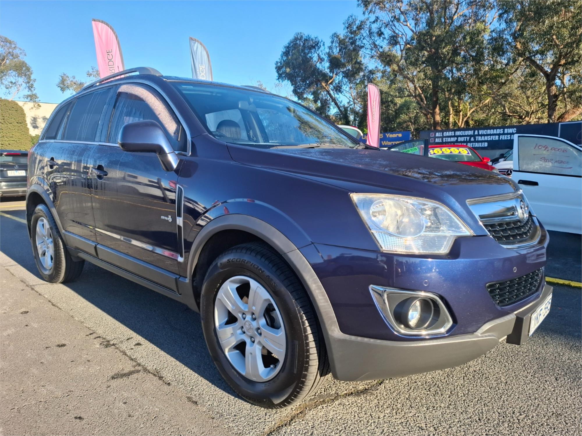 2011 HOLDEN CAPTIVA CG SERIES II 5 (FWD) 6 SP AUTOMATIC 4D WAGON