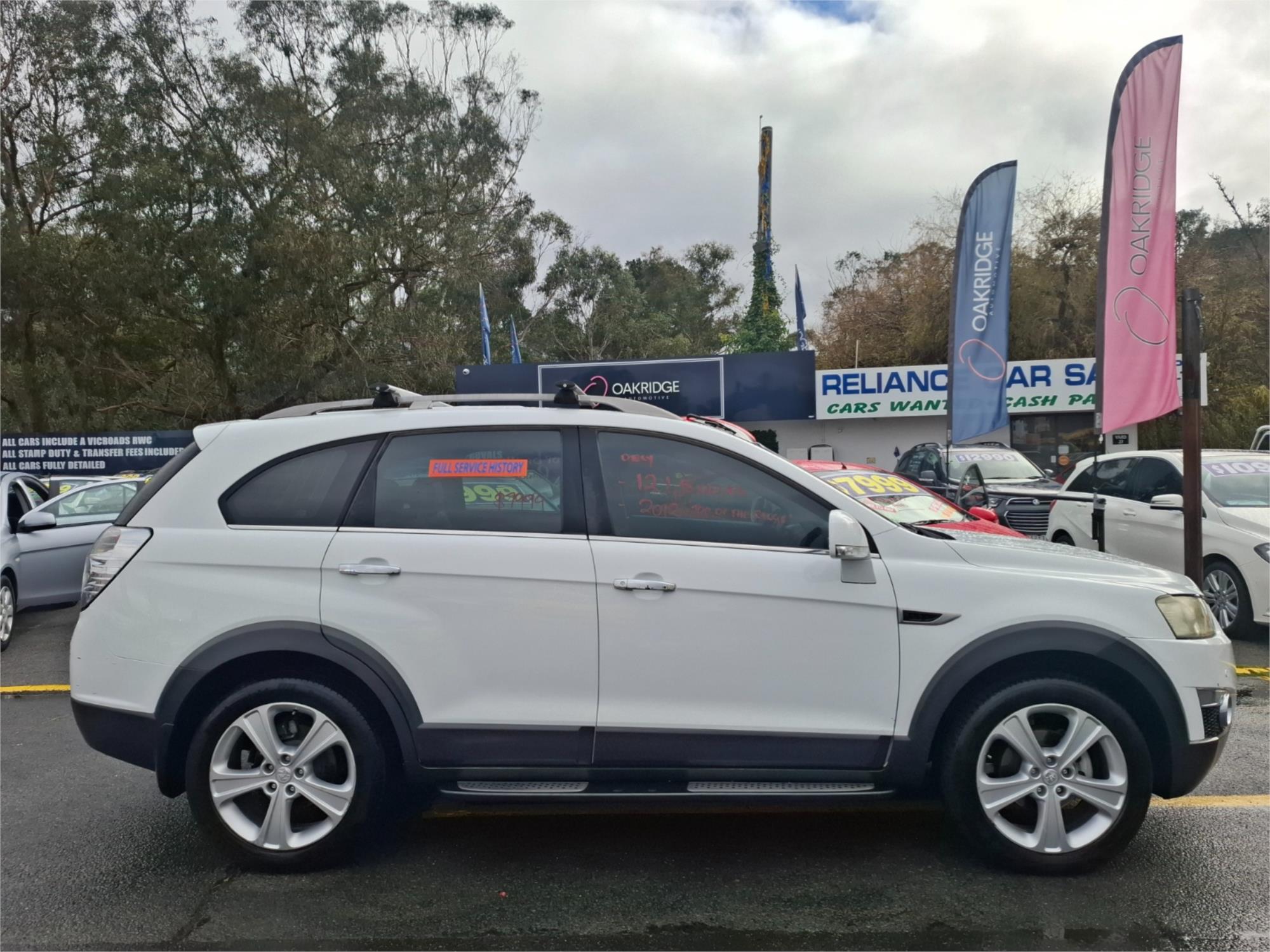 2012 HOLDEN CAPTIVA CG SERIES II 7 LX (4x4) 6 SP AUTOMATIC 4D WAGON