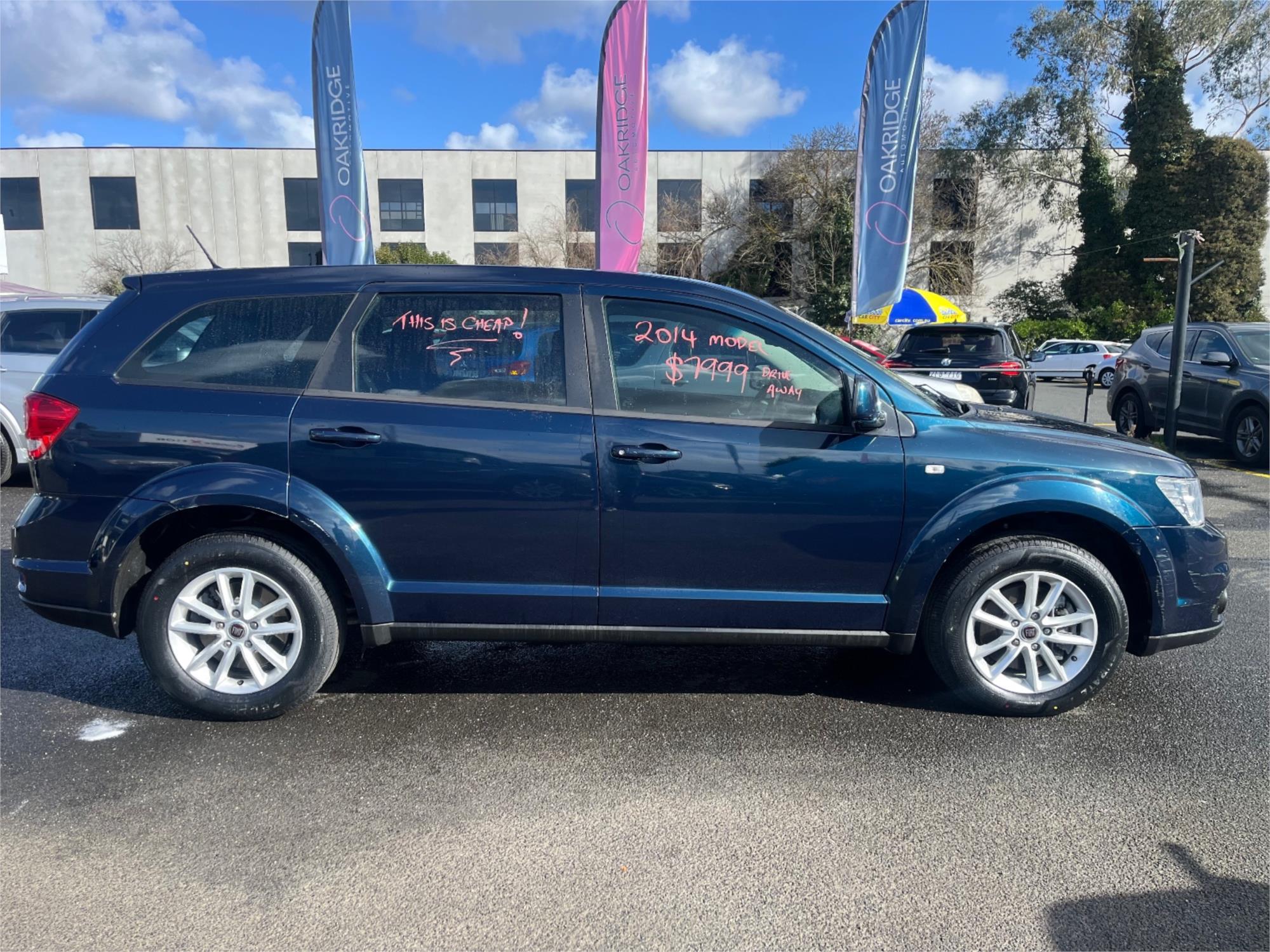 2014 FIAT FREEMONT JF 6 SP AUTOMATIC 4D WAGON